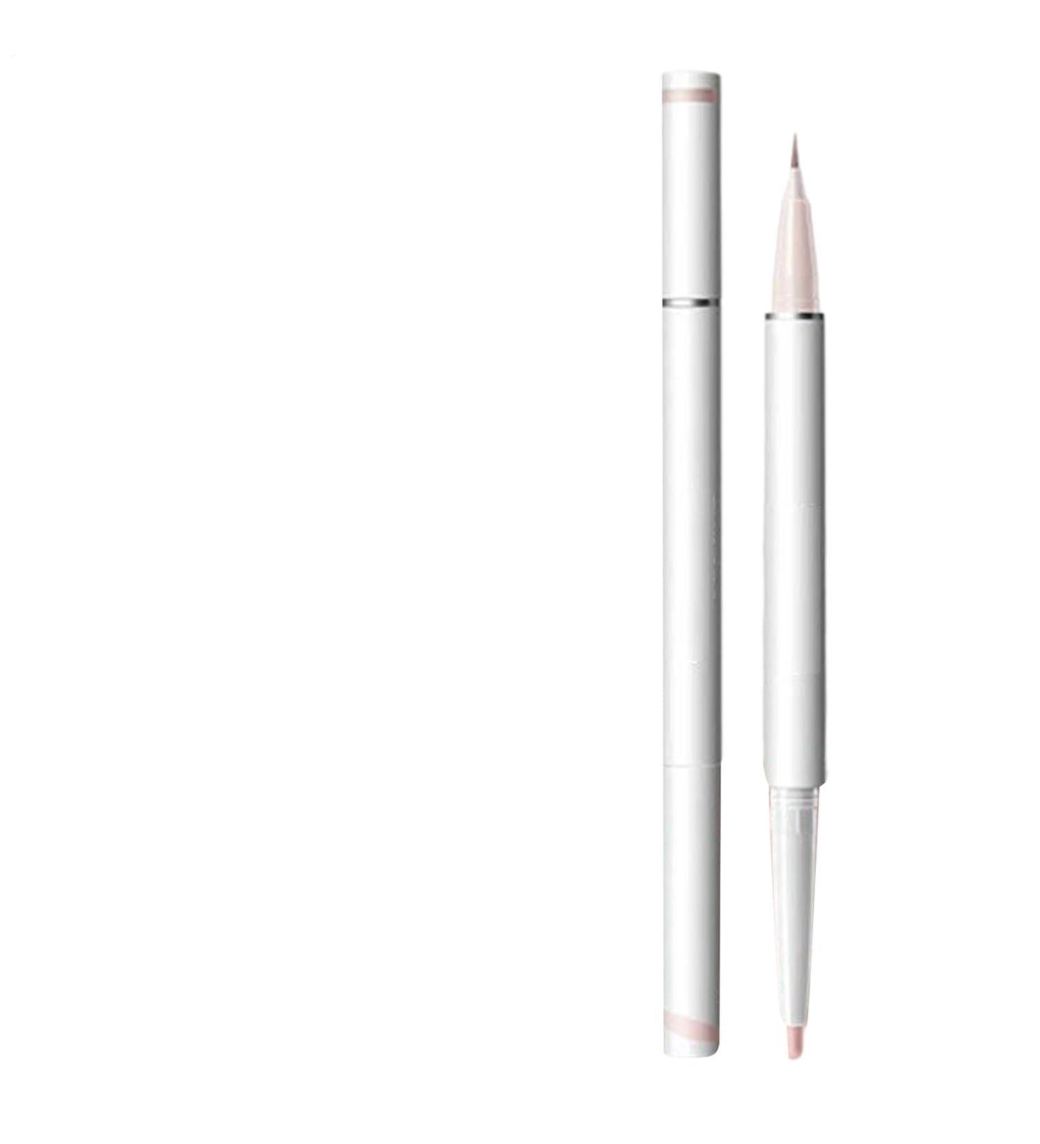 Highlighter Pencil for Makeup Long-Lasting Dual-Ended Pen Eyeliner and Highlighter Pencil | For Festive Face Makeup Women's Beauty Mature Skin - Buy Online on GoSupps.com