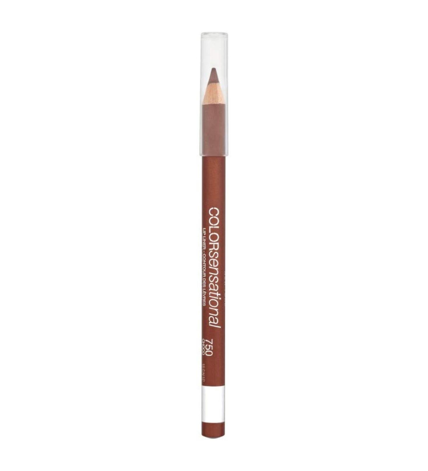 Maybelline New York Color Sensational Lipliner - Choco Pop 2.5g | Nourishing Strong Chocolate Brown Make-up - Buy Online on GoSupps.com