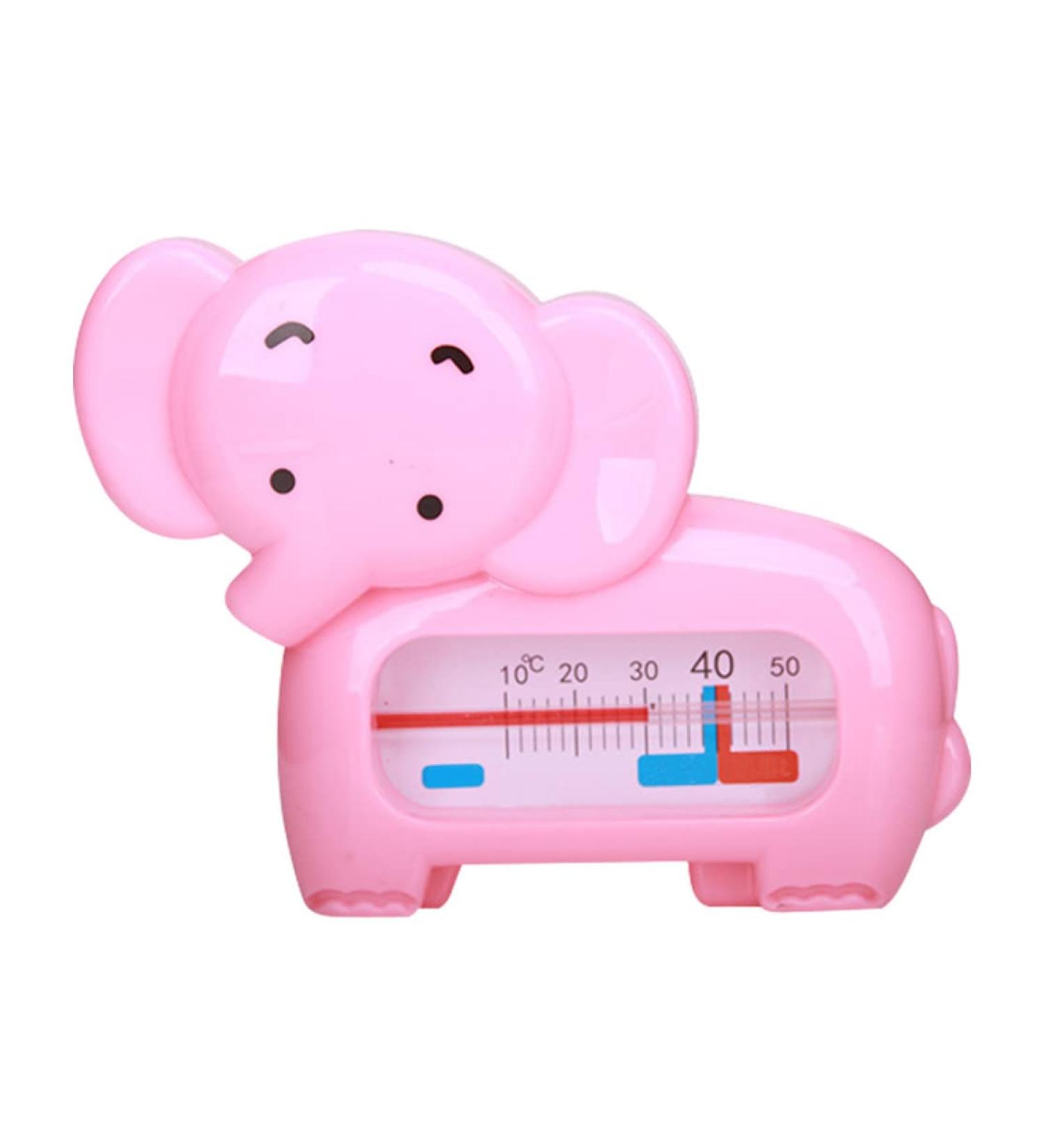 Baby Water Thermometer - Elephant Shape Bath Toy for Newborn Babies (Blue) - Buy Online on GoSupps.com