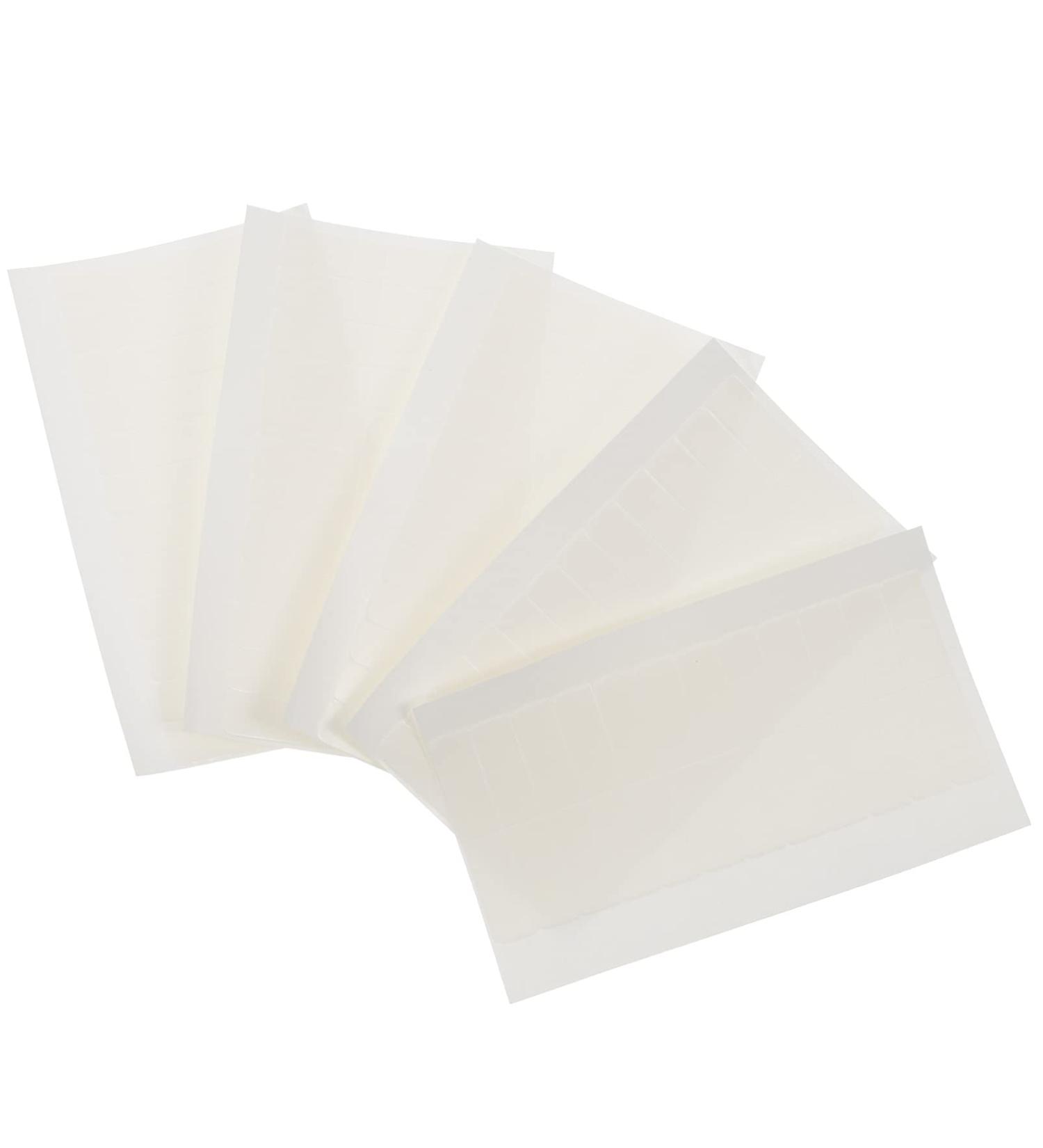 5 Sheets Double-sided Tape Lace Front Wigs Mini Hair Bands Mini Tape Tape Two Sided Tape Invisible Lace Wig Tape in Extensions Double Sided Reissue Block White Adhesive - Buy Online on GoSupps.com