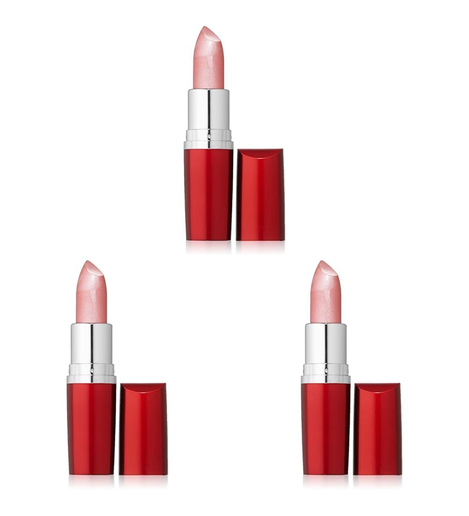 Maybelline New York Moisturizing Lipstick - Metallic Mauve (No. 132) - Nourishing Oils Creamy Texture - 3 Pack (5g each) - International Shipping Available - Buy Online on GoSupps.com