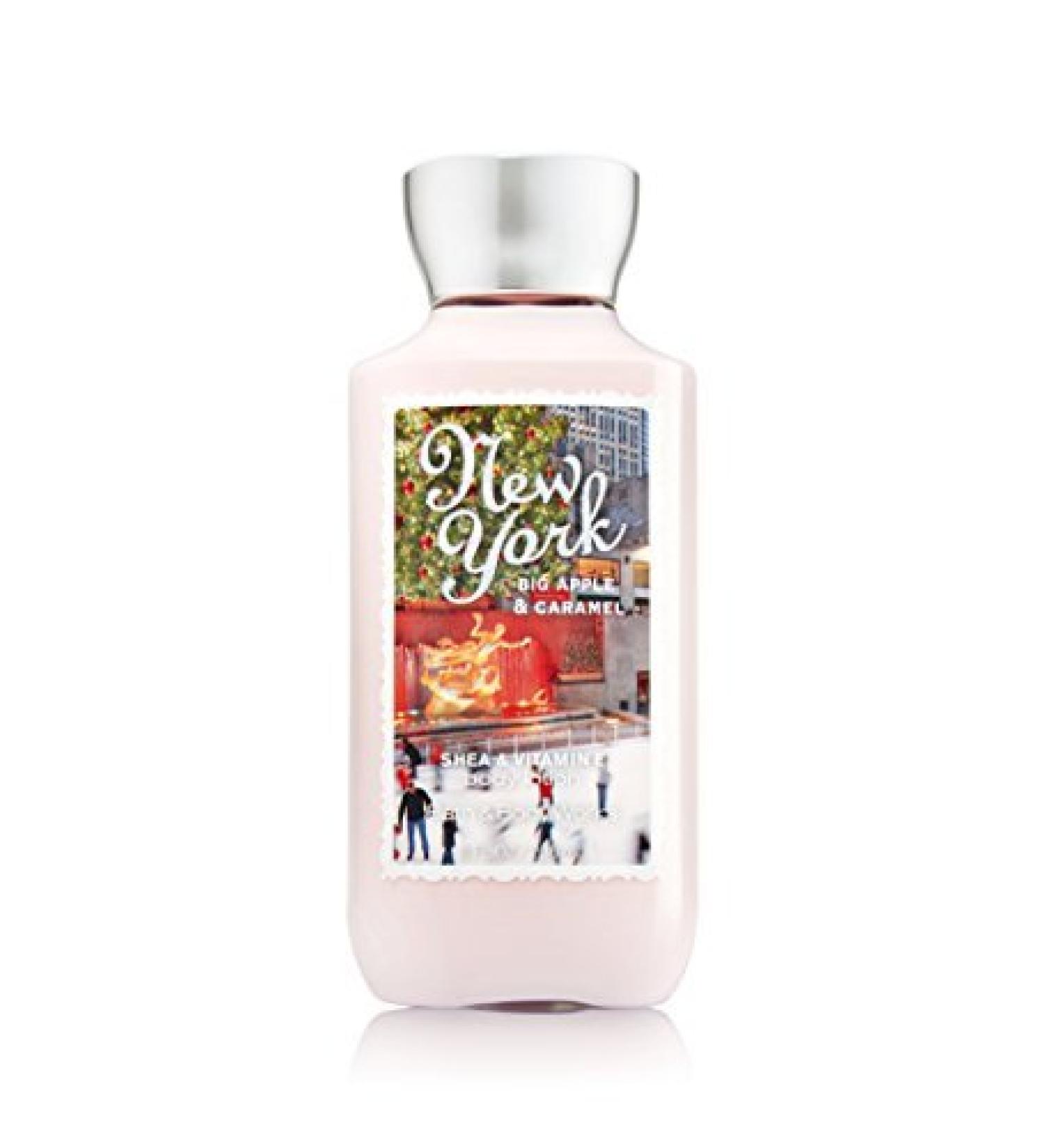 Bath & Body Works Shea & Vitamin E Lotion New York Big Apple Caramel