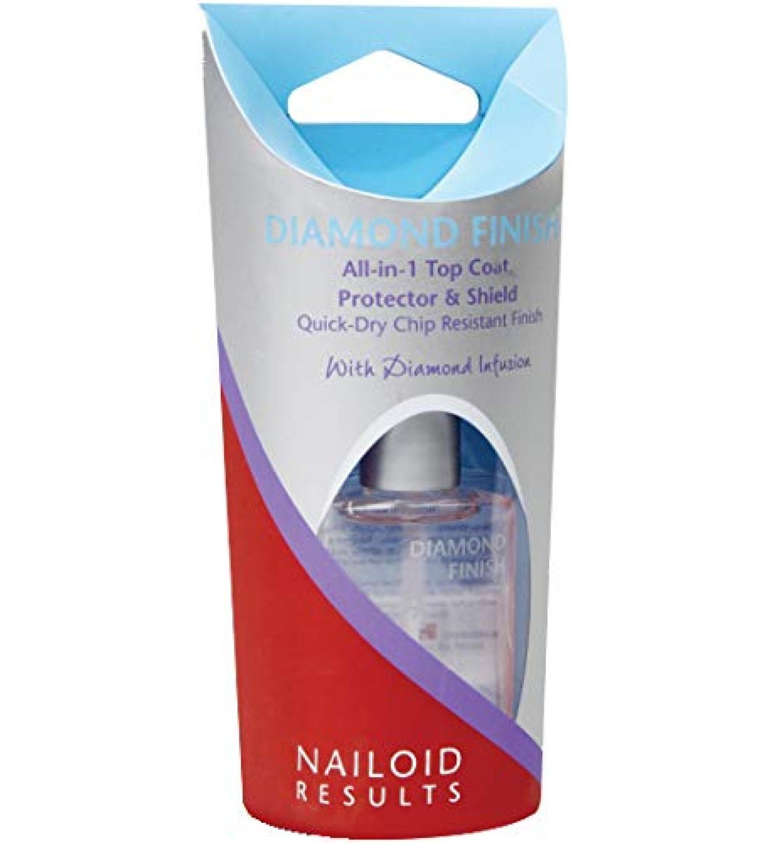 NAILOID Diamond Finish Nail Treatment 12ml - Ultimate Nail Care Solution - Buy Online on GoSupps.com