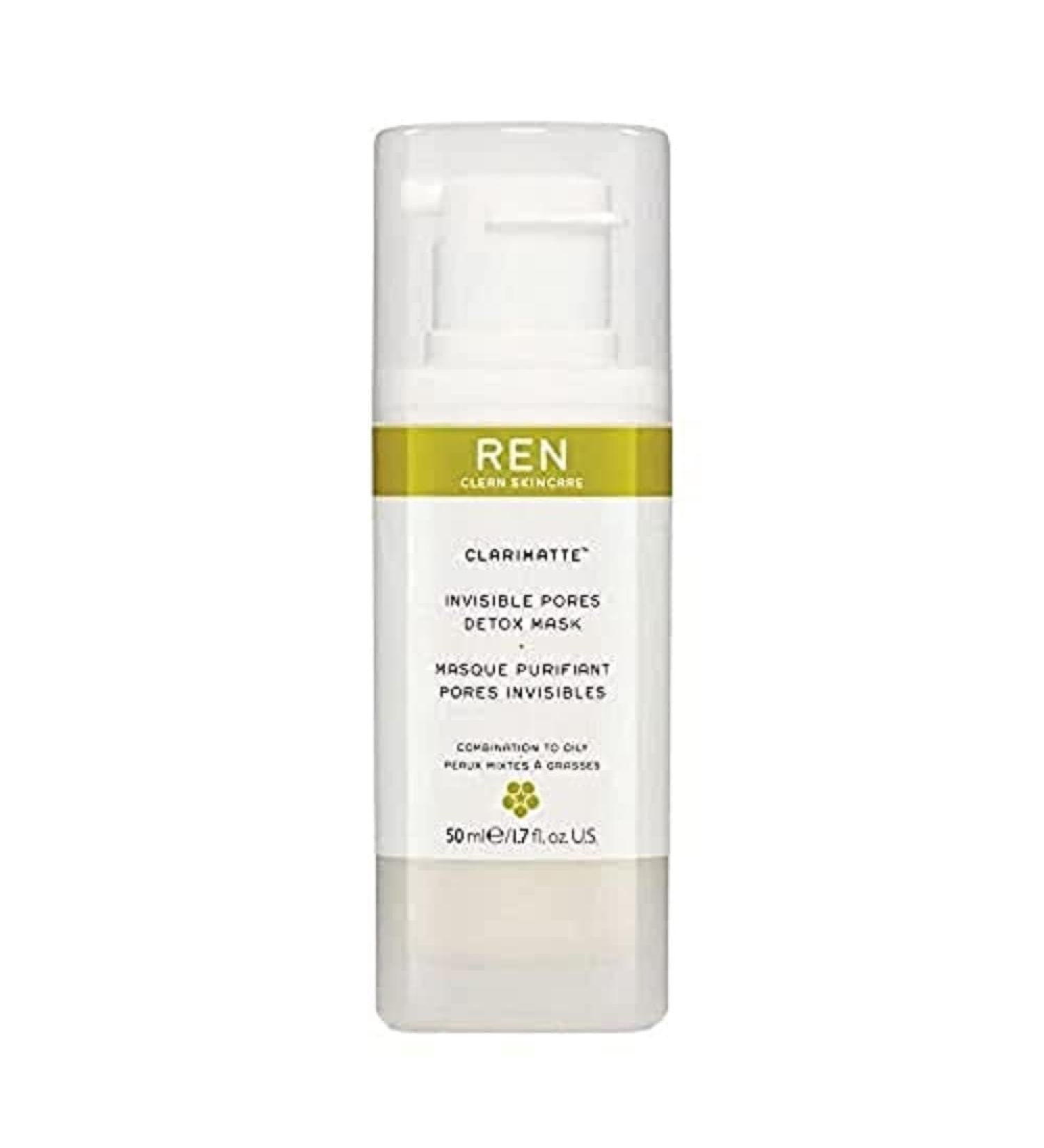 REN Clean Skincare Clarimatte Invisible Pores Detox Mask 50ml - Buy Online on GoSupps.com