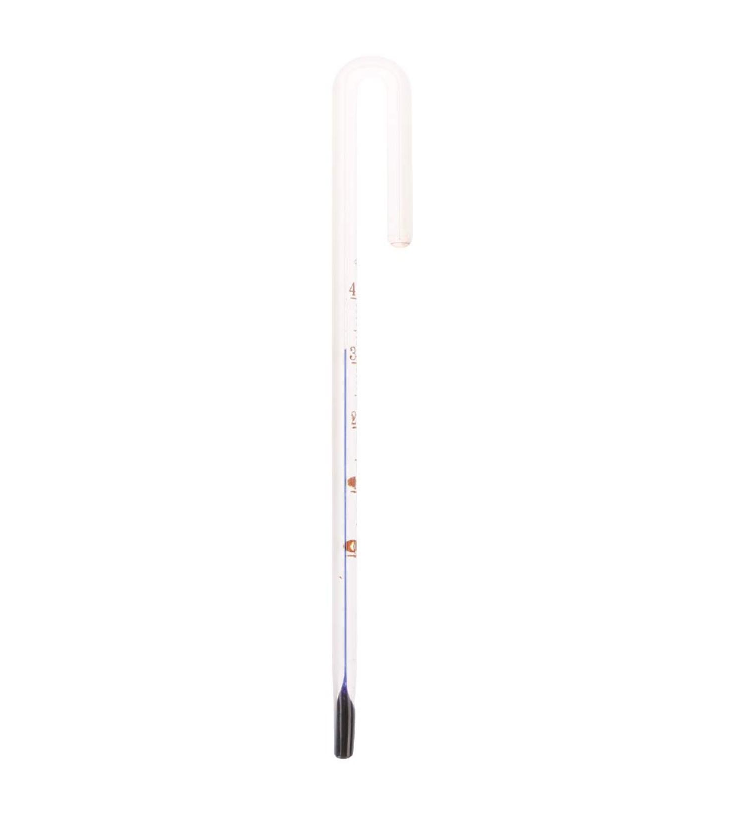 MDHSH Aquarium Glass Thermometer with Hook | Perfect for Fish & Reptile Tanks | Reliable Aquarium Accessories - Buy Online on GoSupps.com