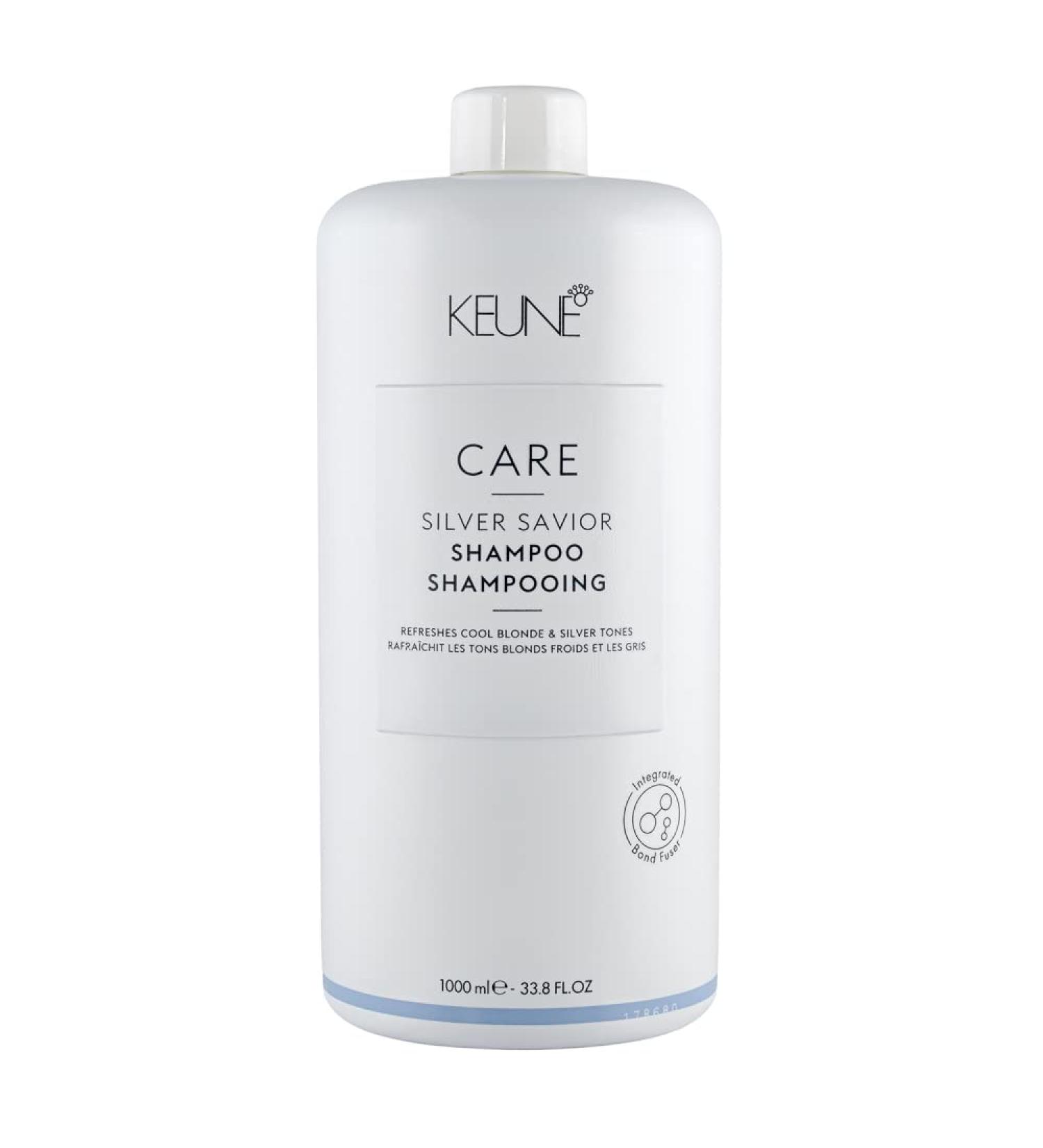 KeuneCARE Silver Savior Shampoo 1000ml - Buy Online on GoSupps.com