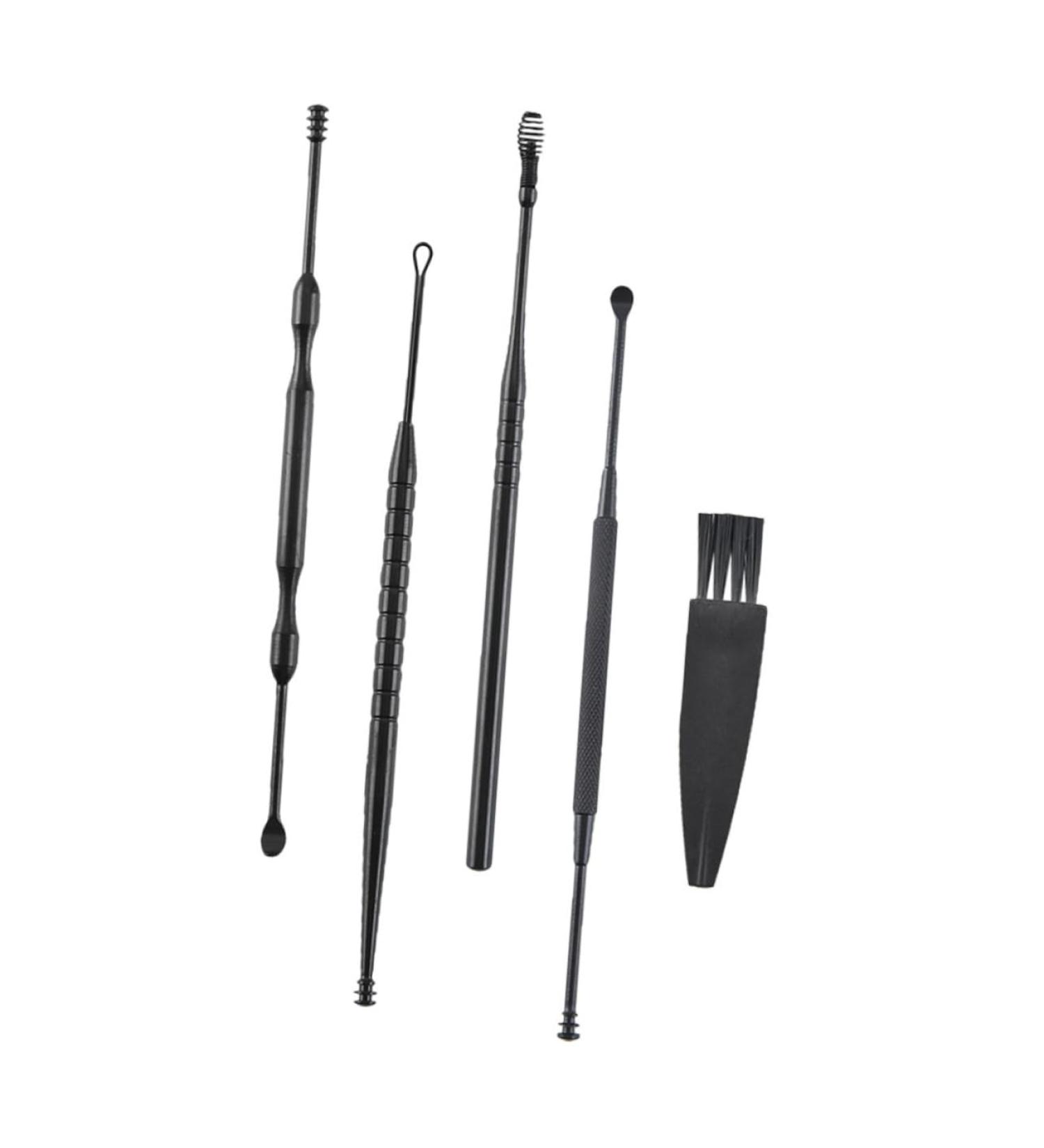 SHERCHPRY Ear Wax Clean Tool Ear Cleaning Kit Spring Spiral Design Safe for Families Easy to Clean - Buy Online on GoSupps.com