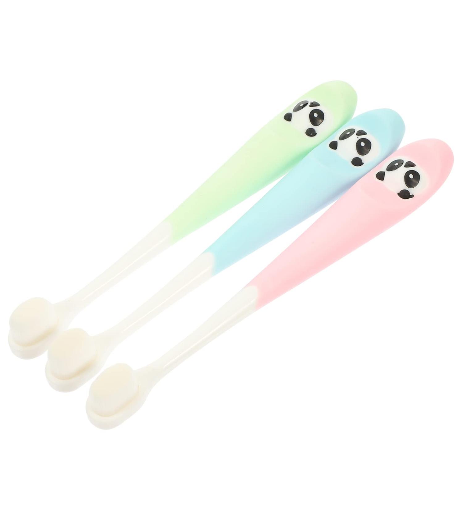 Hoement 3-Piece Ergonomic Children s Travel Toothbrush Set | Best Kids' Travel Teeth Care - Buy Online on GoSupps.com