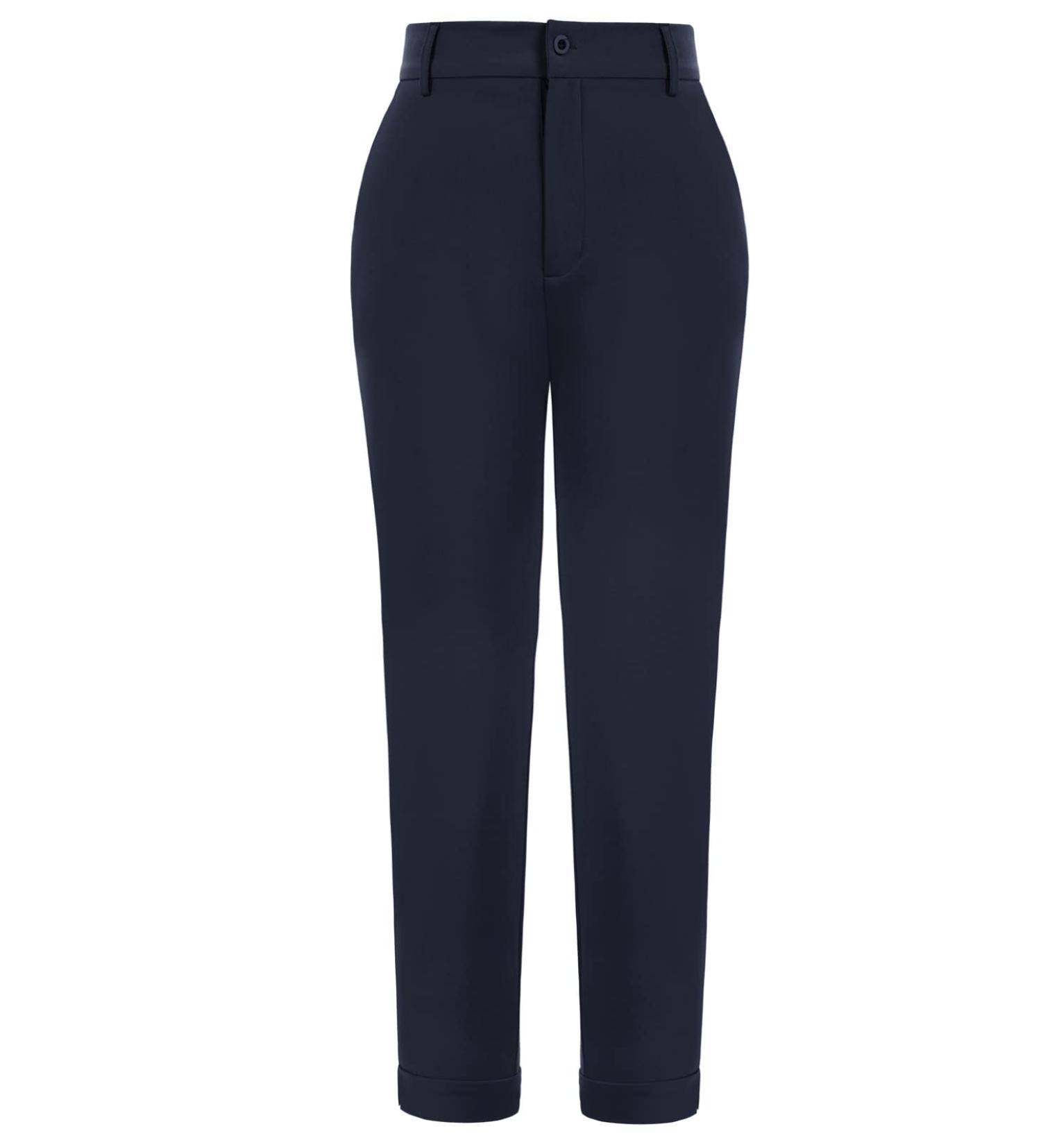 JACK SMITH Women's Golf Pants Navy Blue X-Large | Stretch Lightweight Work Pants with 6 Pockets - Buy Online on GoSupps.com