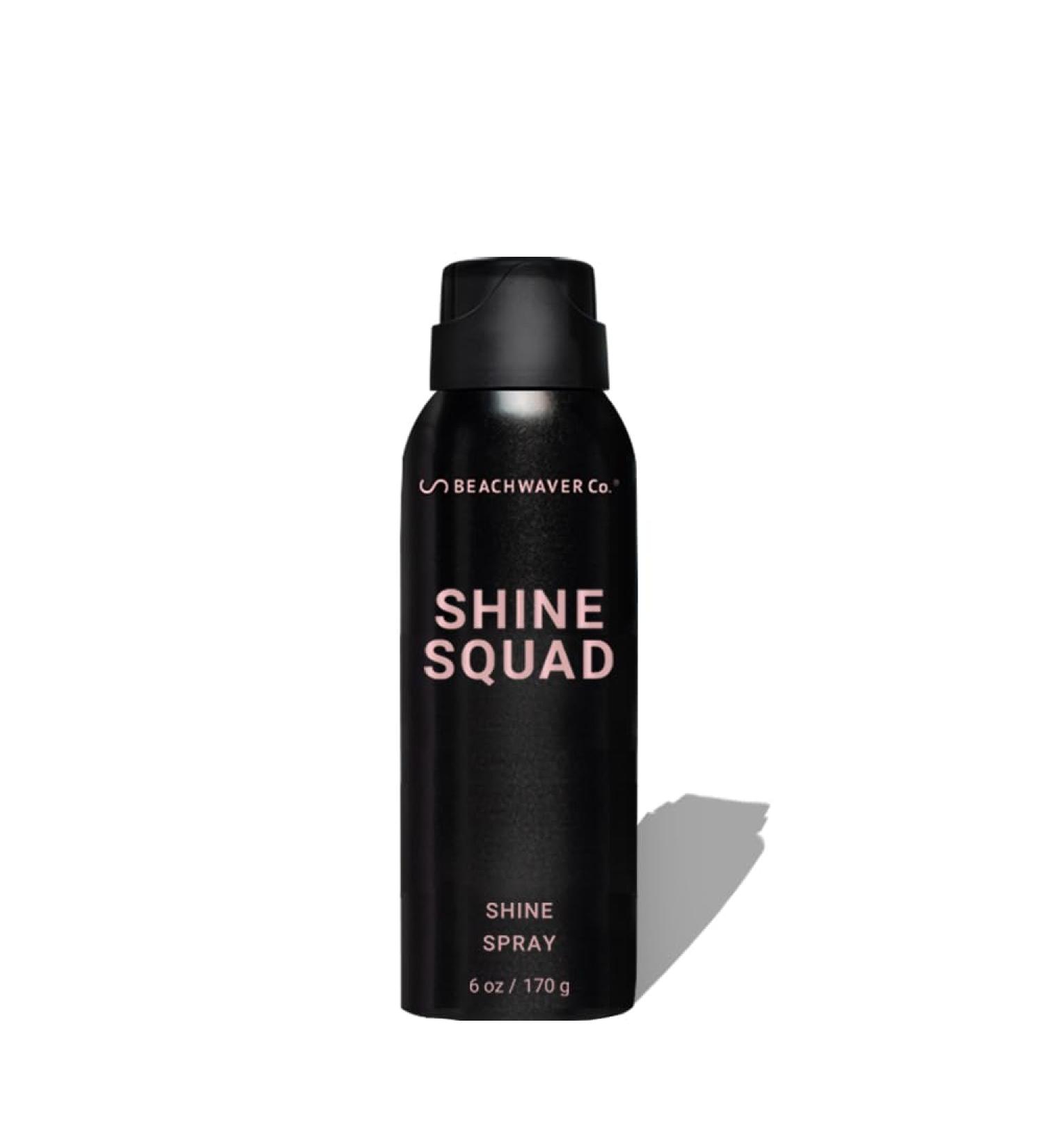 Beachwaver Shine Squad Shine Spray - Lightweight Glossy Finishing Spray for Hair with HiX Vegan Bond Multiplers - Post-Styling High-Gloss Mist for a Smooth Finish & No Frizz (5.5 Fl Oz) - Buy Online on GoSupps.com