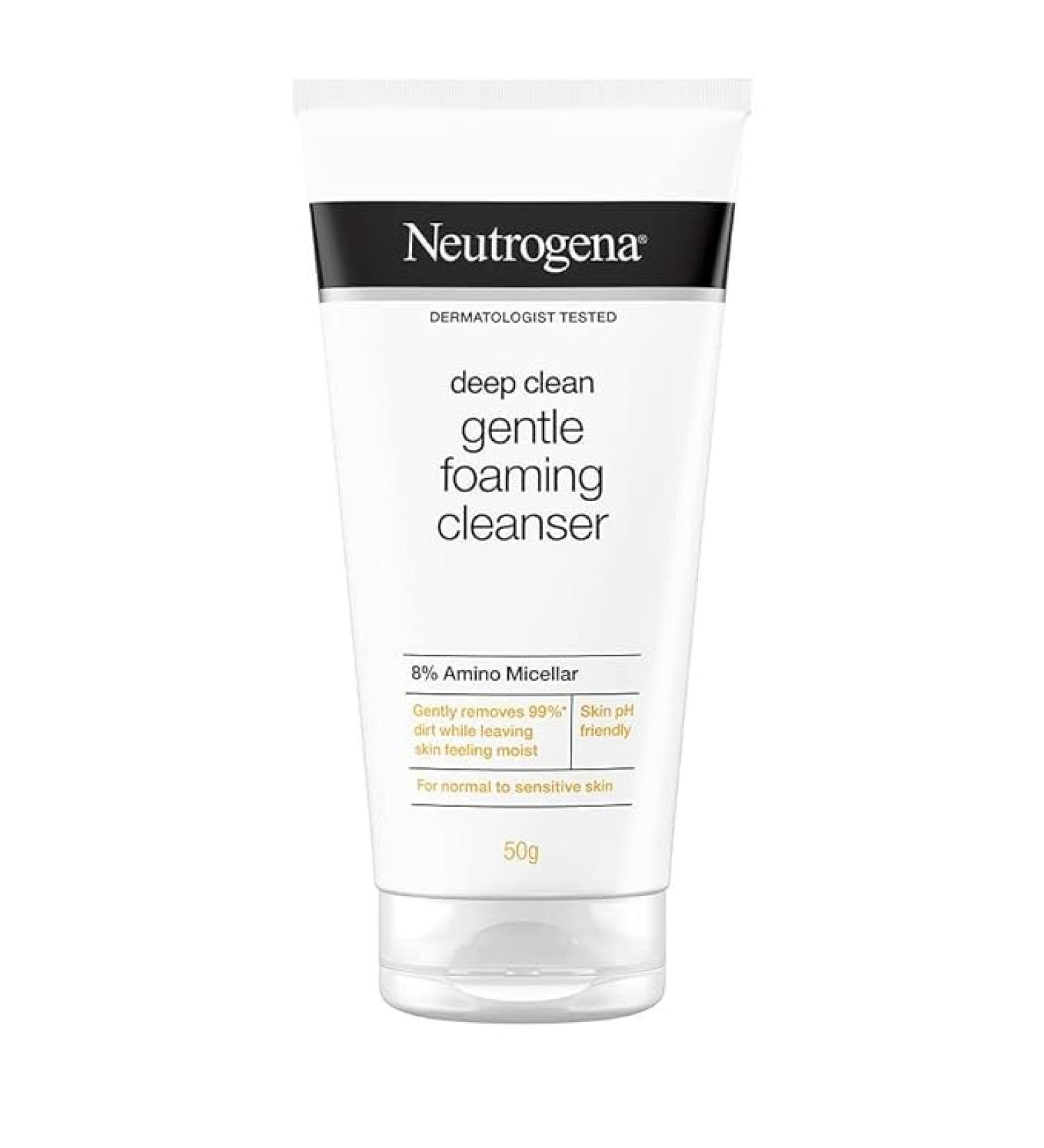 Deep Clean Foaming Cleanser 50gm - Refreshing Face Wash for All Skin Types | International Shipping Available - Buy Online on GoSupps.com