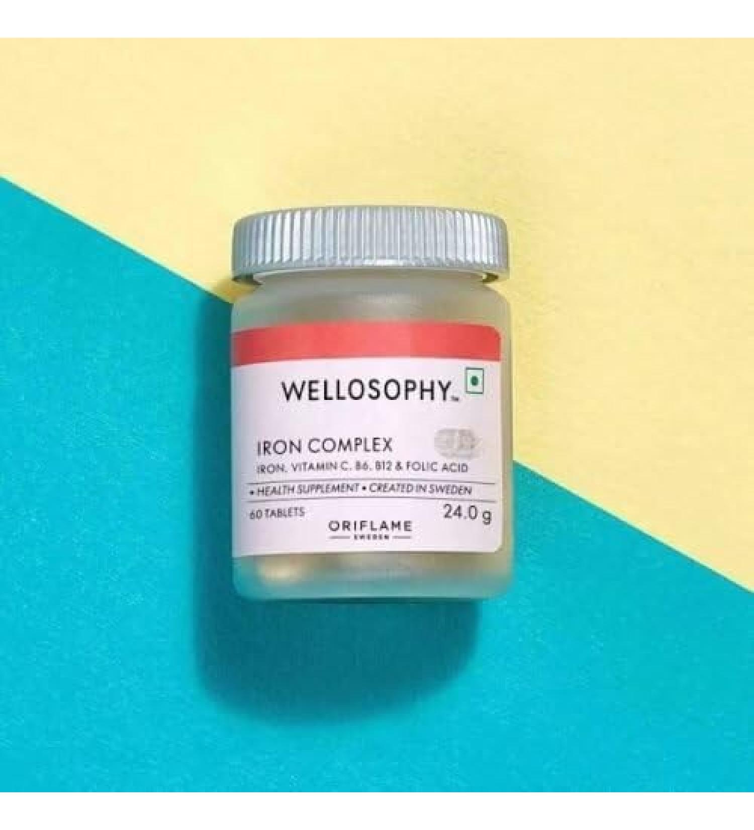 Welsophy Iron Complex Dietary Supplement 30 Capsules