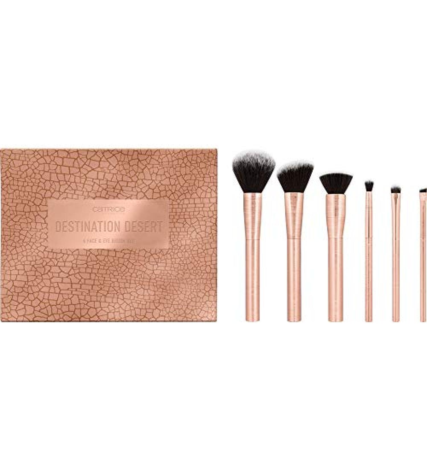 Catrice Destination Desert 6 Face & Eye Brush Set - 1 pack