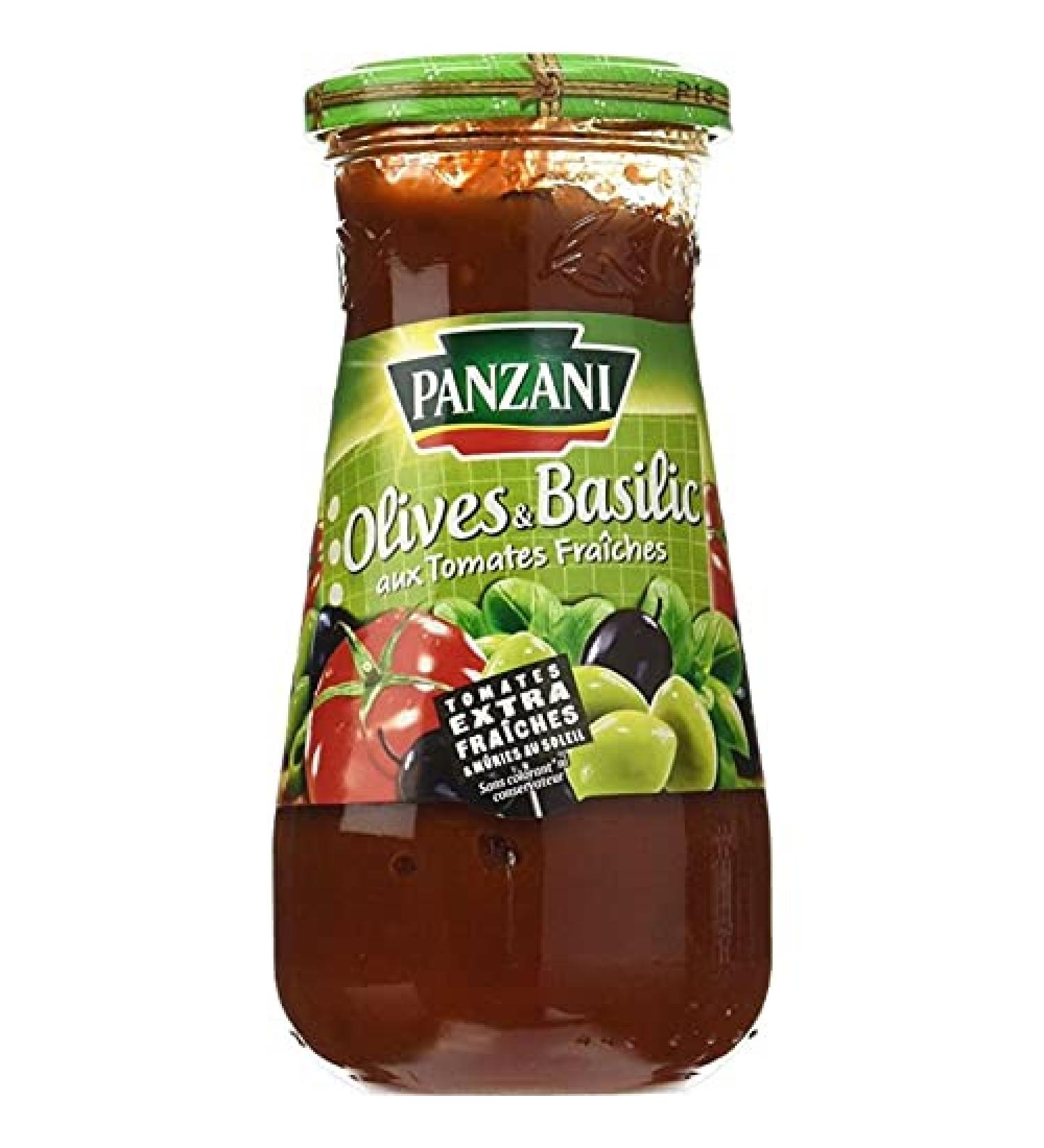 PANZANI Panzani Tomato Sauce with Olives and Basil 400g (pack of 6)