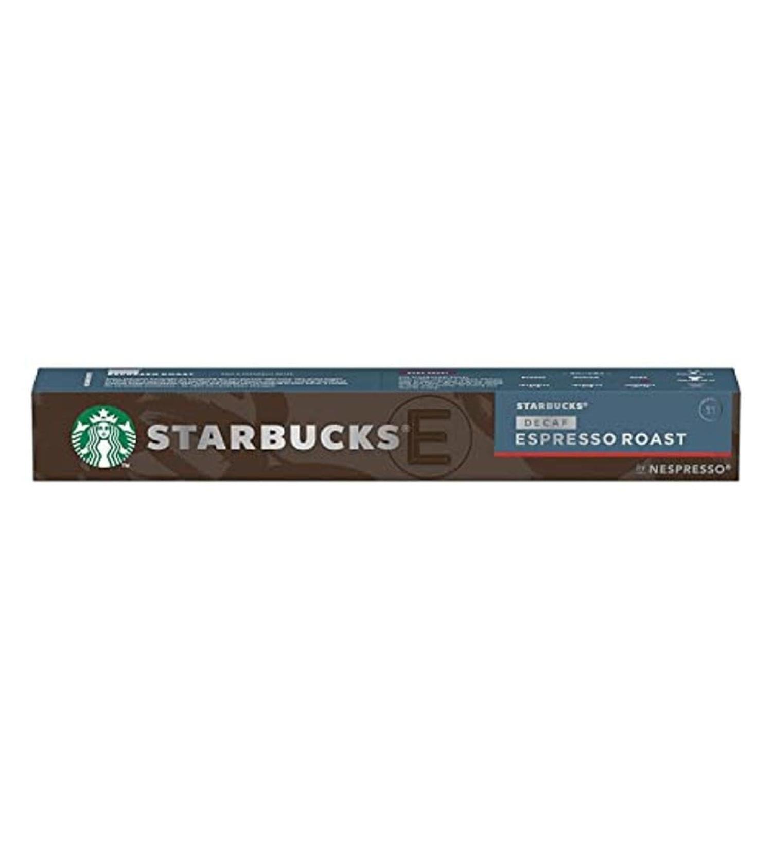  STARBUCKS Starbucks Espresso Decaf Dark Roast for Nespresso Coffee Capsules (1 x 10 Capsules) - Buy Online on GoSupps.com