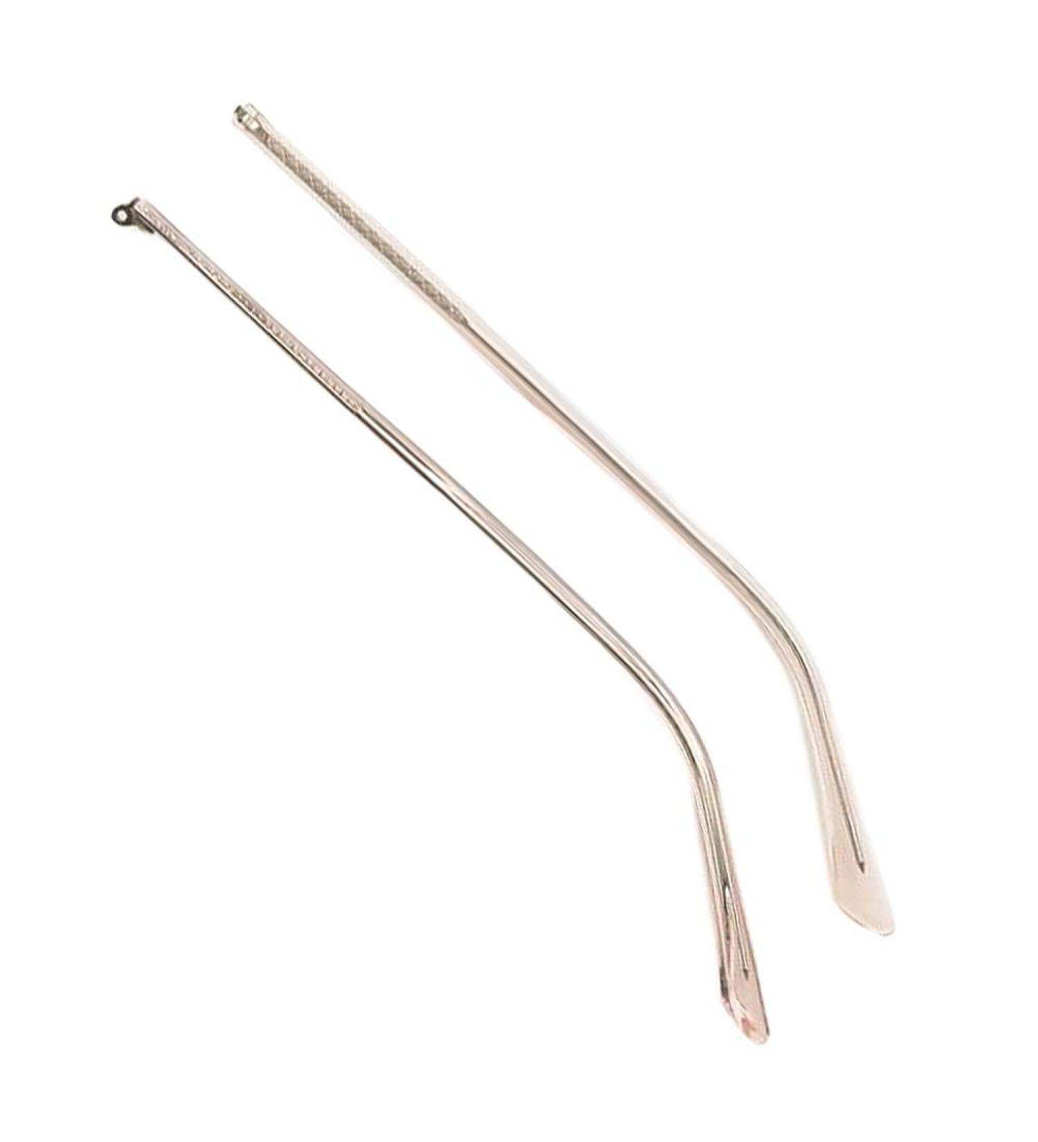 Epasha Vintage Glasses Replacement Brackets - Transparent Rose Gold Metal Legs & Plastic Repair Parts - 1 Pair for Stylish Eyewear - Buy Online on GoSupps.com