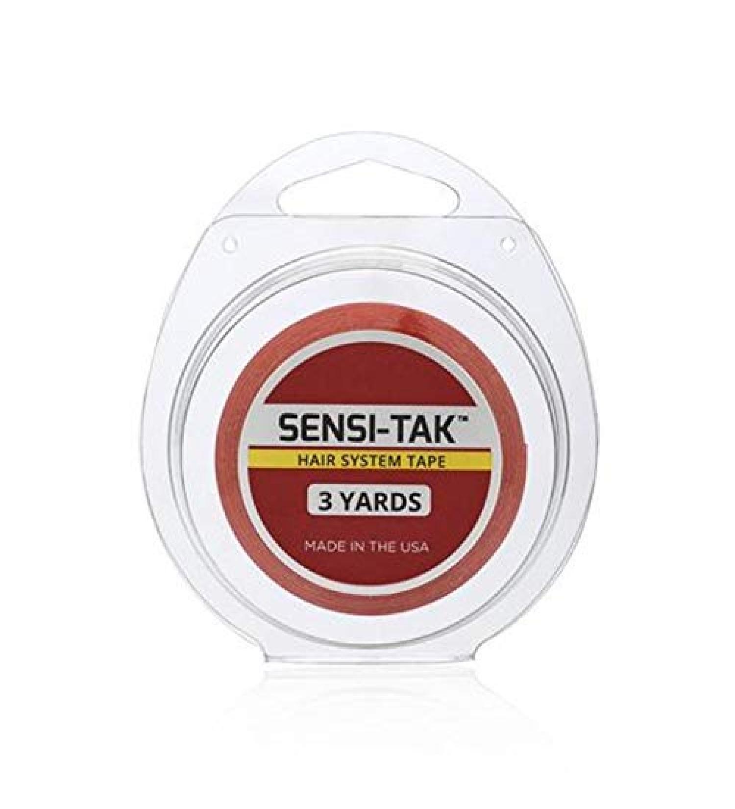 Red SENSI-TAK Double Sided Adhesives Tape For Tape Hair Extension/Toupee/Lace Wig/Tape Extension Hair System Tape