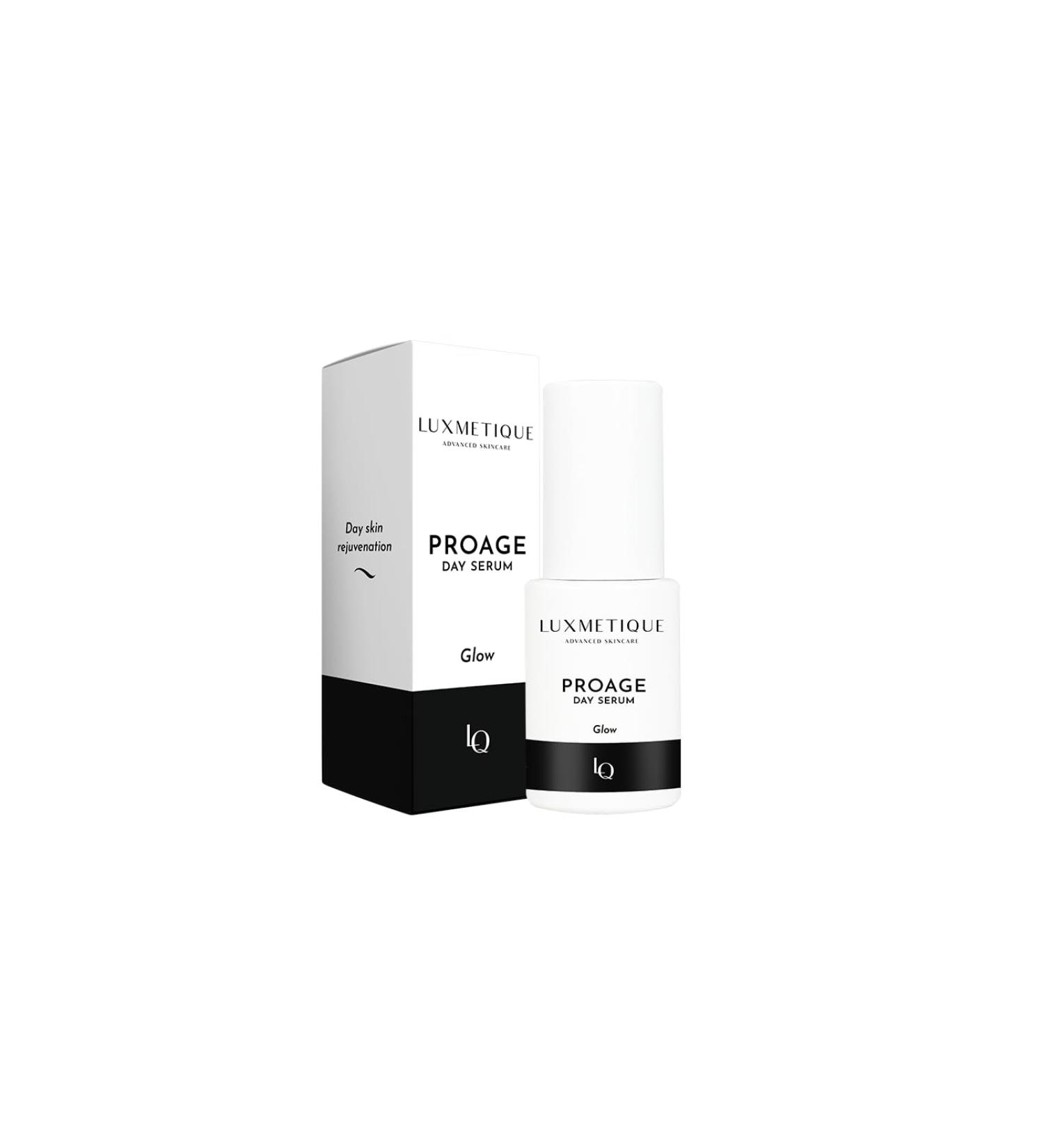 Proage Day Luxmetique Serum antioxidant and antiaging serum with retinoids strength brightness and moisture reduces wrinkles 30 ml - Buy Online on GoSupps.com