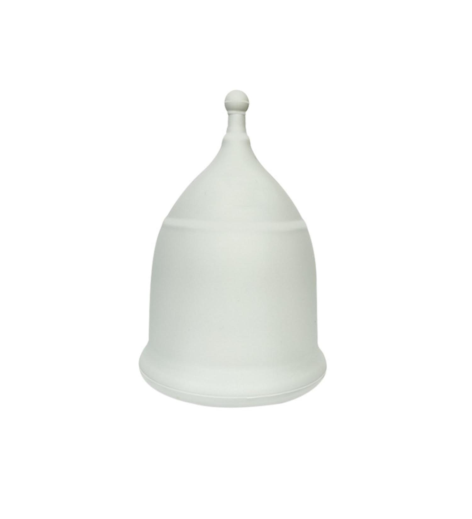 Soft Menstrual Cup - Super Soft & Flexible Reusable Silicone 12 Hour Wear Eco-Friendly Alternative to Tampons & Pads - Small White - Buy Online on GoSupps.com
