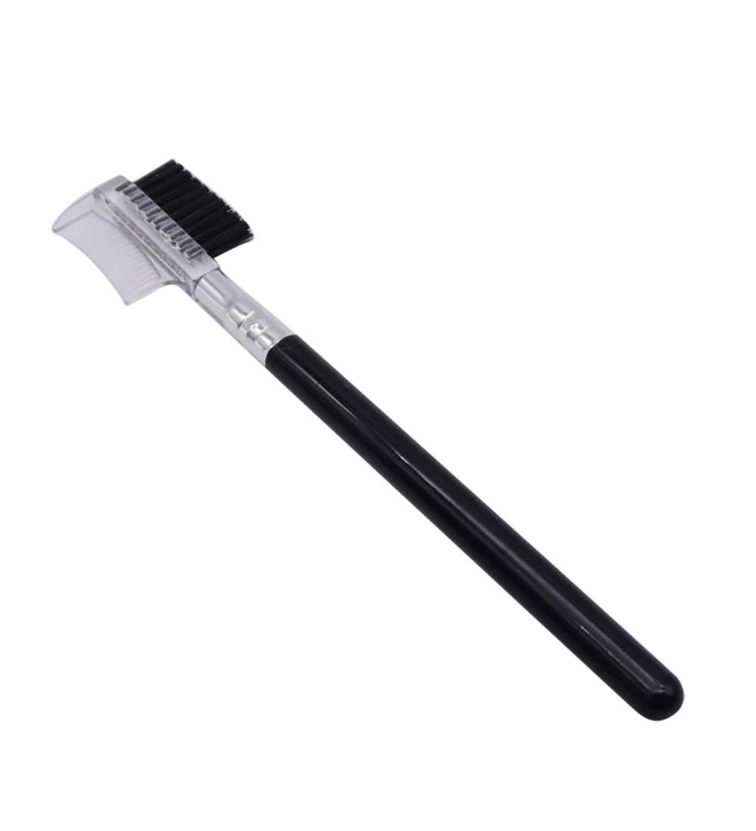 2 in 1 eyebrow comb eyelash burum eyelash extension brush mascara applicator travel cosmetics eyebrow brush eyelash extension for brush make-up tools