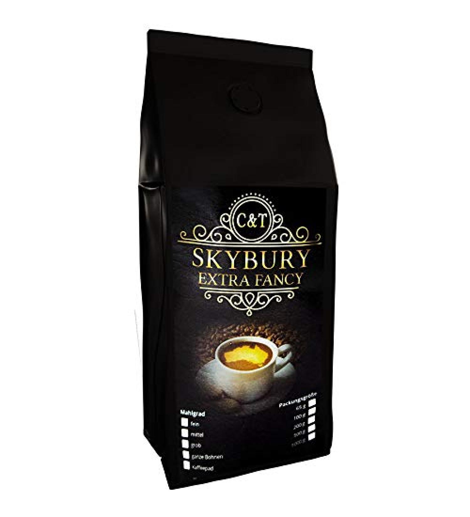  C&T Coffee Globetrotter Real Rarities Australia Skybury Extra Fancy 1000g (Fine Earth) - Coffee Rarities Premium - Become a Discovery! - Buy Online on GoSupps.com