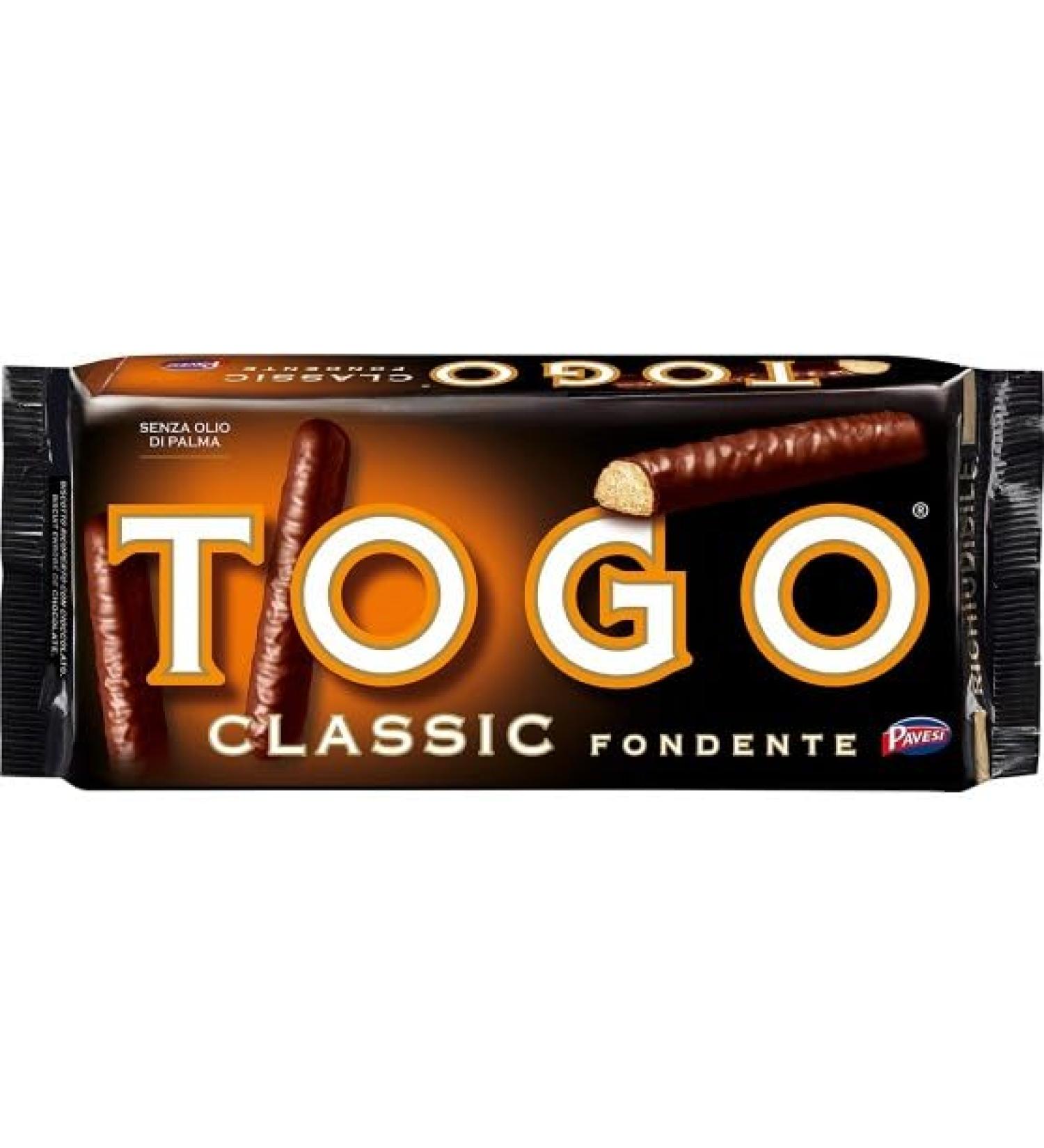  CAIYA Togo Classic Fondant Biscuit Covered with Dark Chocolate 120g - Buy Online on GoSupps.com