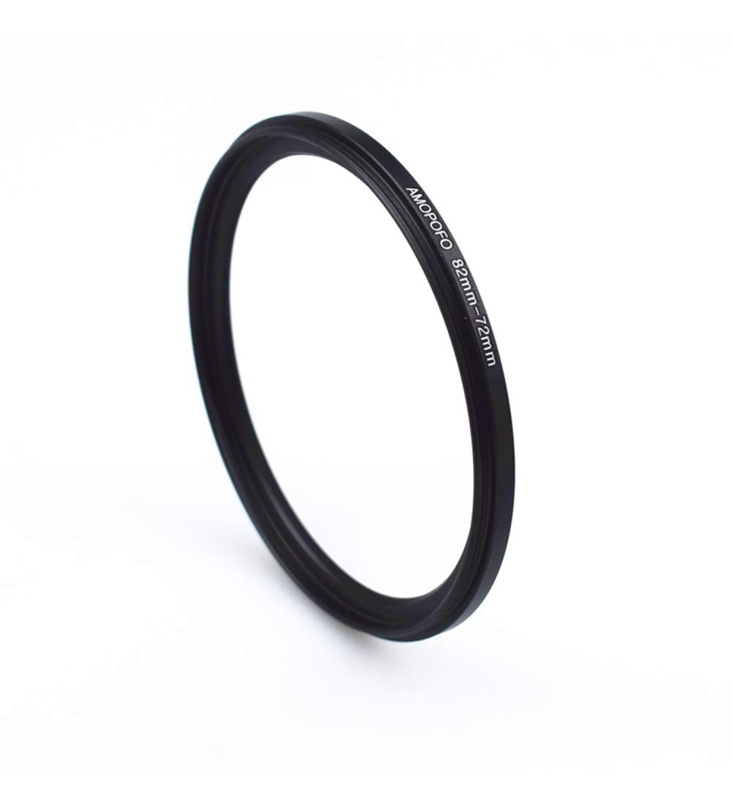 82mm to 72mm Step-Down Ring for Lens Filters - CNC Machined Metal, Matte Black Finish - Compatible with UV, ND, CPL - Fits 82mm Camera Lenses & 72mm Accessories - Buy Online on GoSupps.com
