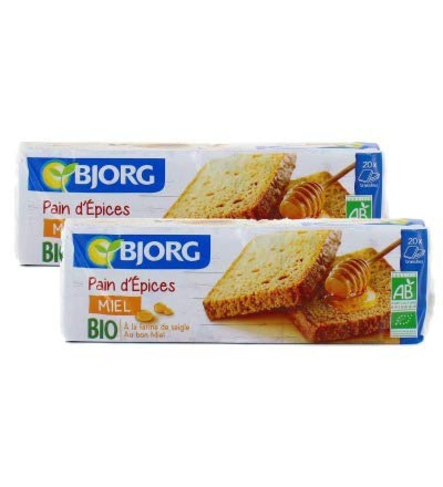 Bjorg Honey spice cake - The set of 2 packs of 300g
