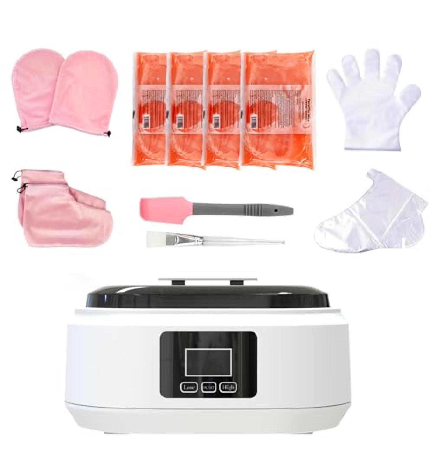 Machine cire de paraffine avec contr le de pr cision de la temp rature pour la th rapie des mains et des pieds Blanc - Buy Online on GoSupps.com