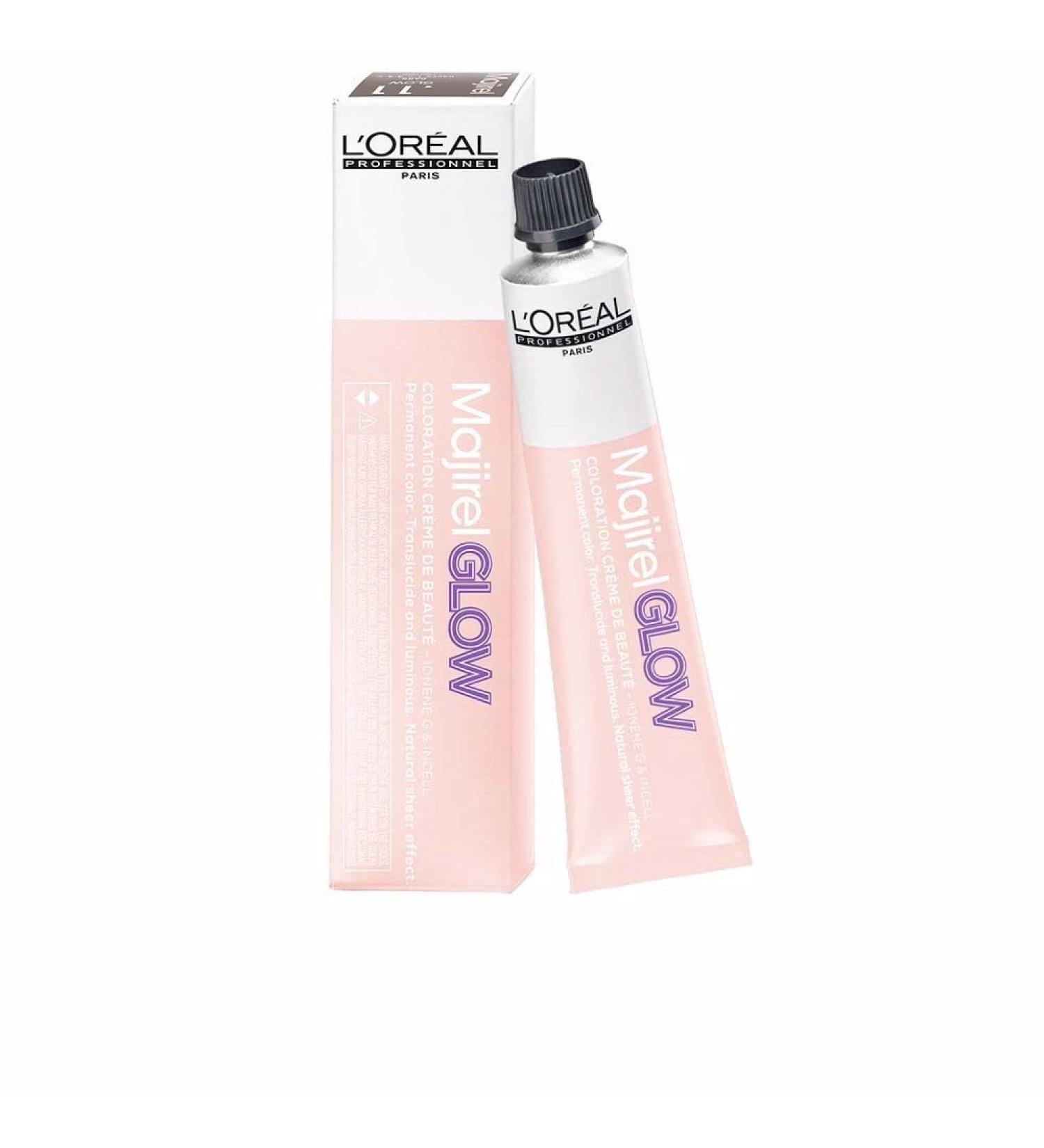 L'Or al SA LOr al Professionnel Majirel Glow Dark Hair Coloring Shades No 01 The Moon and Black 50 ml