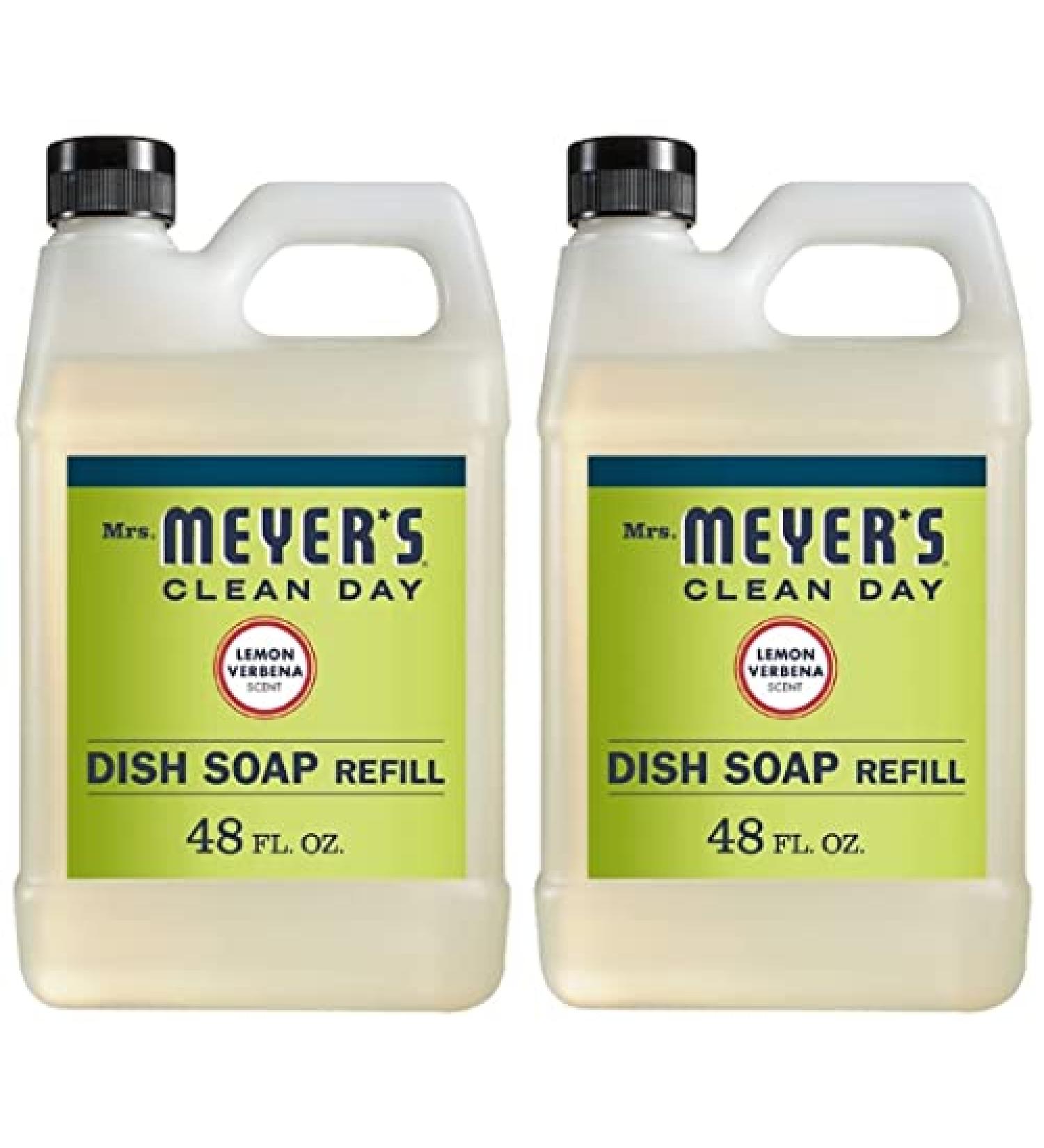Powerful & Gentle Lemon Verbena Dish Soap | Cruelty-Free Formula | 2-Pack of 16 oz Bottles - Buy Online on GoSupps.com