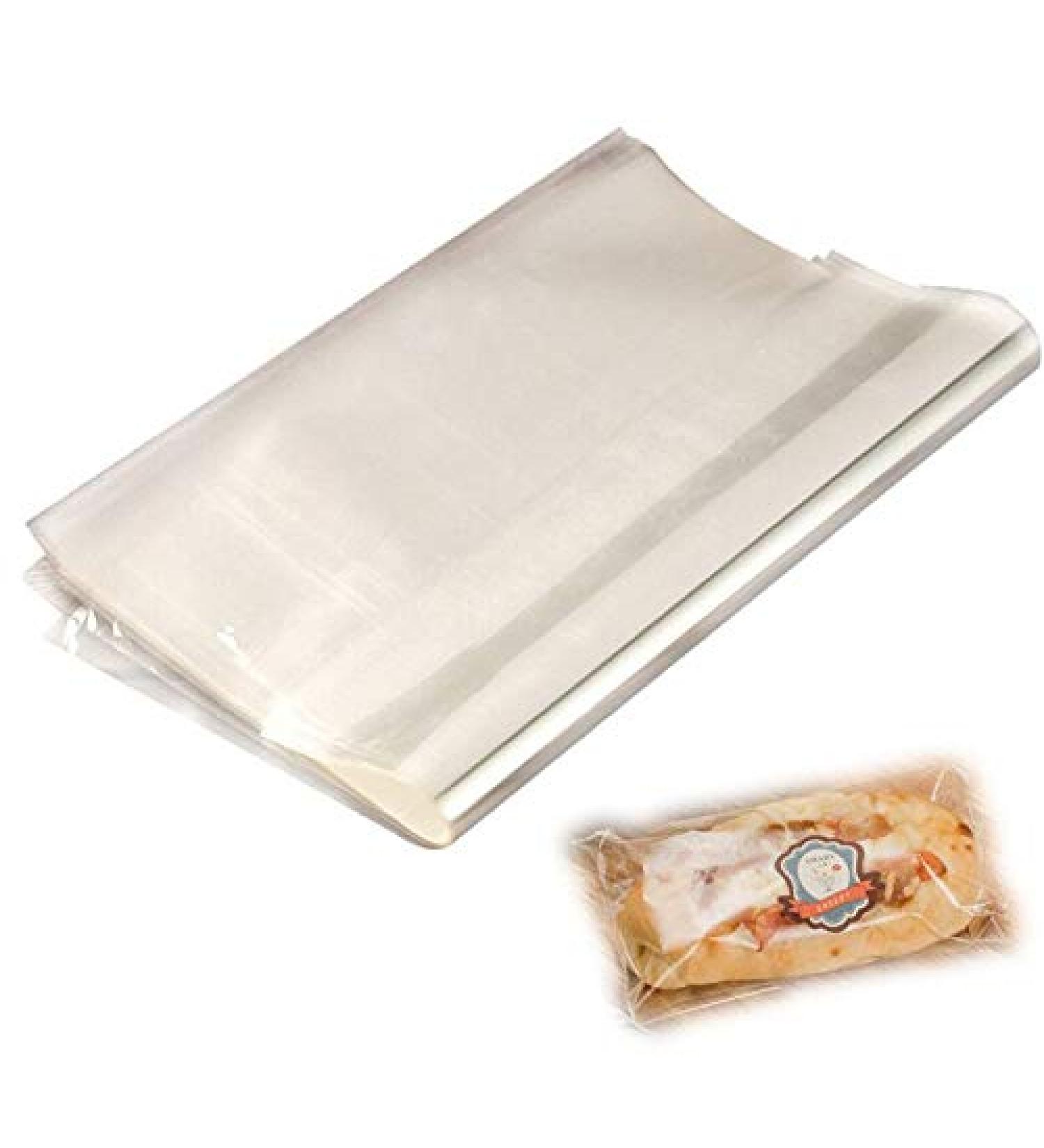 300 PCS 11.8x11.8inch Cellophane Packaging Sheets for Bread, Cakes & Desserts | Convenient Cellophane Wrap for Store & Take-away | by FUNZON FH031 - Buy Online on GoSupps.com
