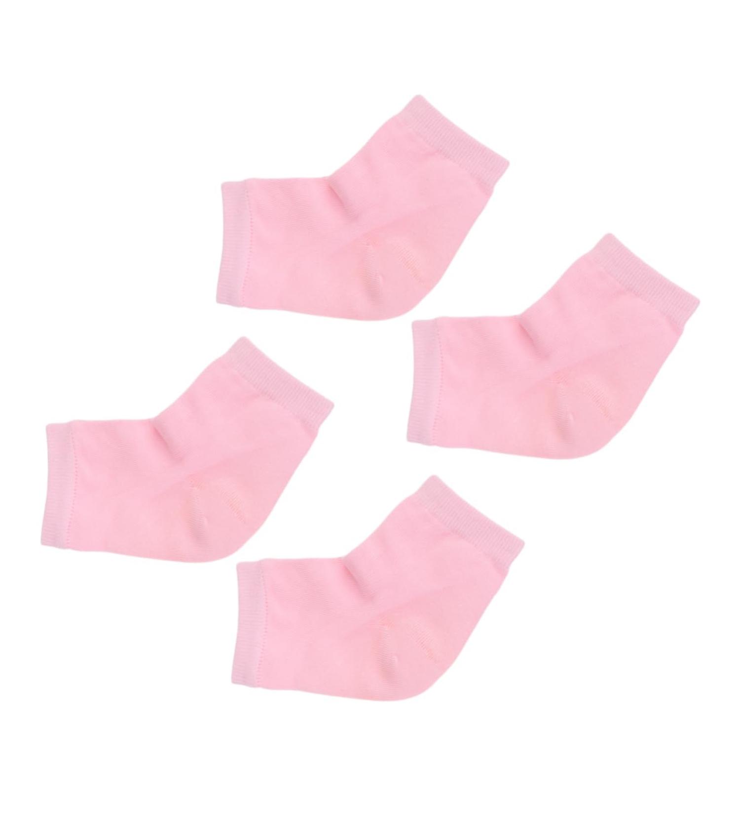 Healeved 2 Pairs Anti-Crack Socks Heel Sleeves Protectors Cracked Heel Socks Foot Socks Heel Protector Socks Mens Sock Rough Calluses Overnight Moisture Socks Ankle Men and Women Gel - Buy Online on GoSupps.com