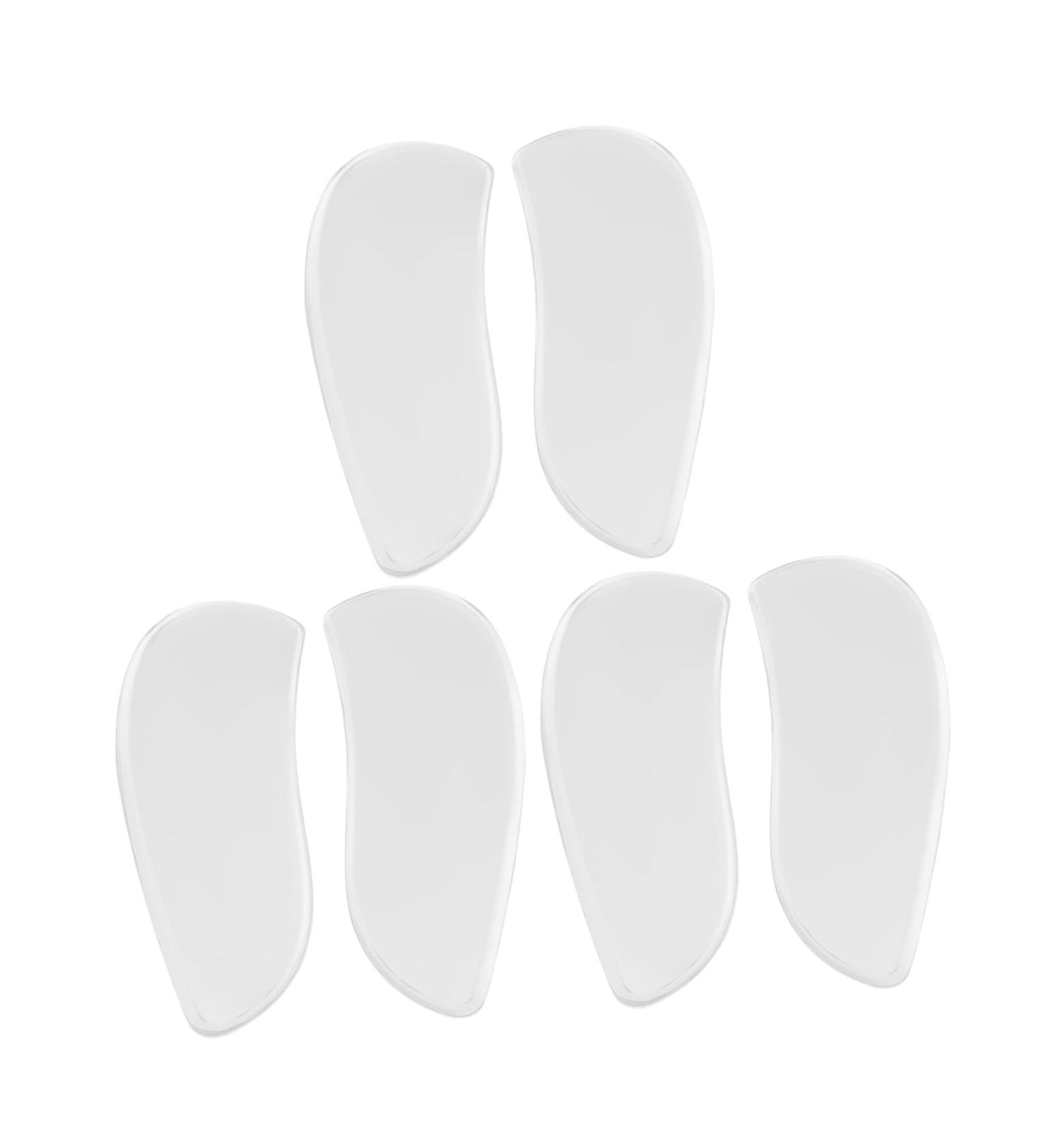 3 Pairs Supination & Overpronation Insoles - Orthotic Gel Half Inserts for Women - Wedge Shape Heel Cups for XO Type Legs - Buy Online on GoSupps.com