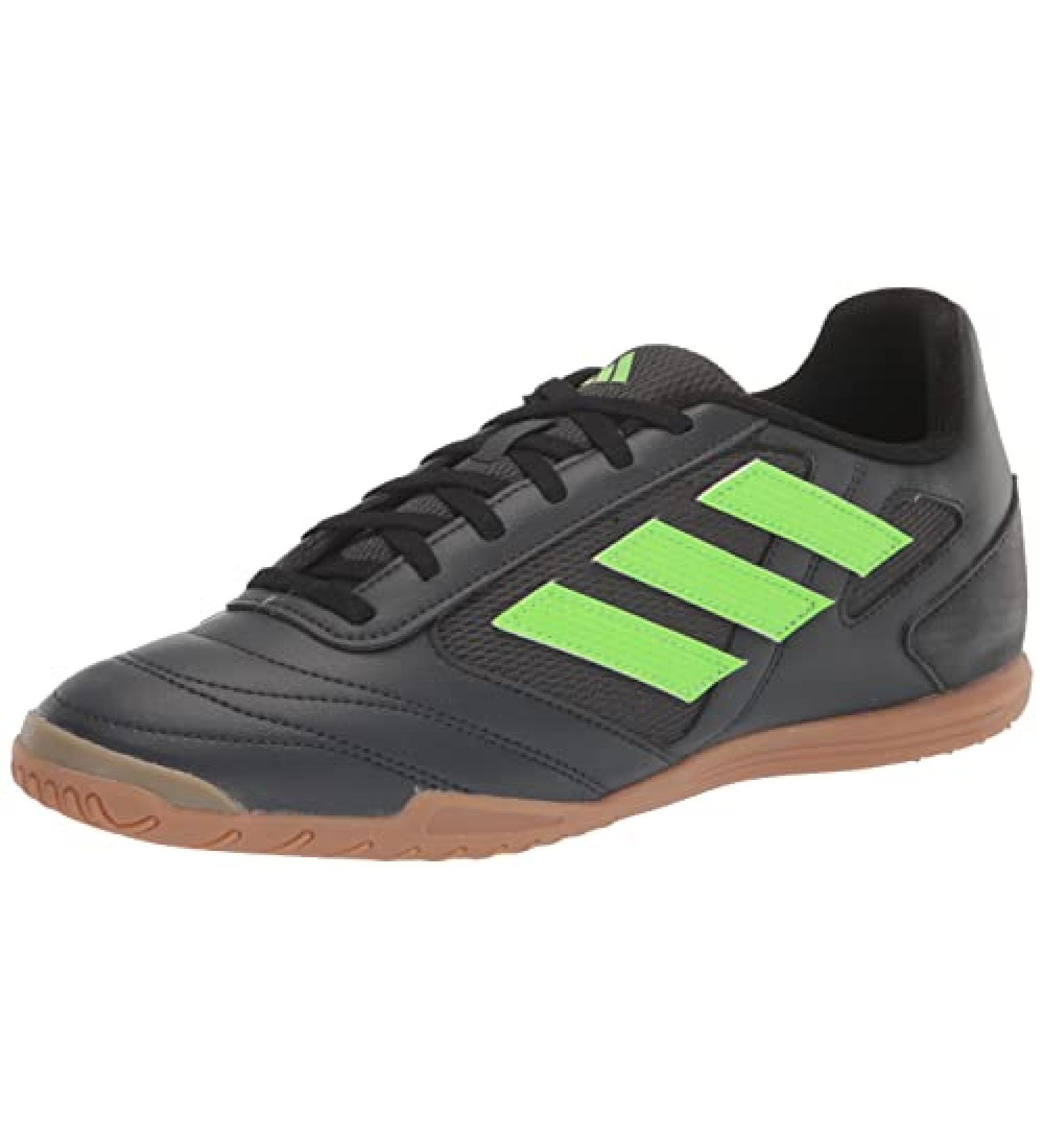 adidas Men's Super Sala 2 Soccer Shoe 11 - Night Grey/Team Solar Green/Black - Buy Online on GoSupps.com