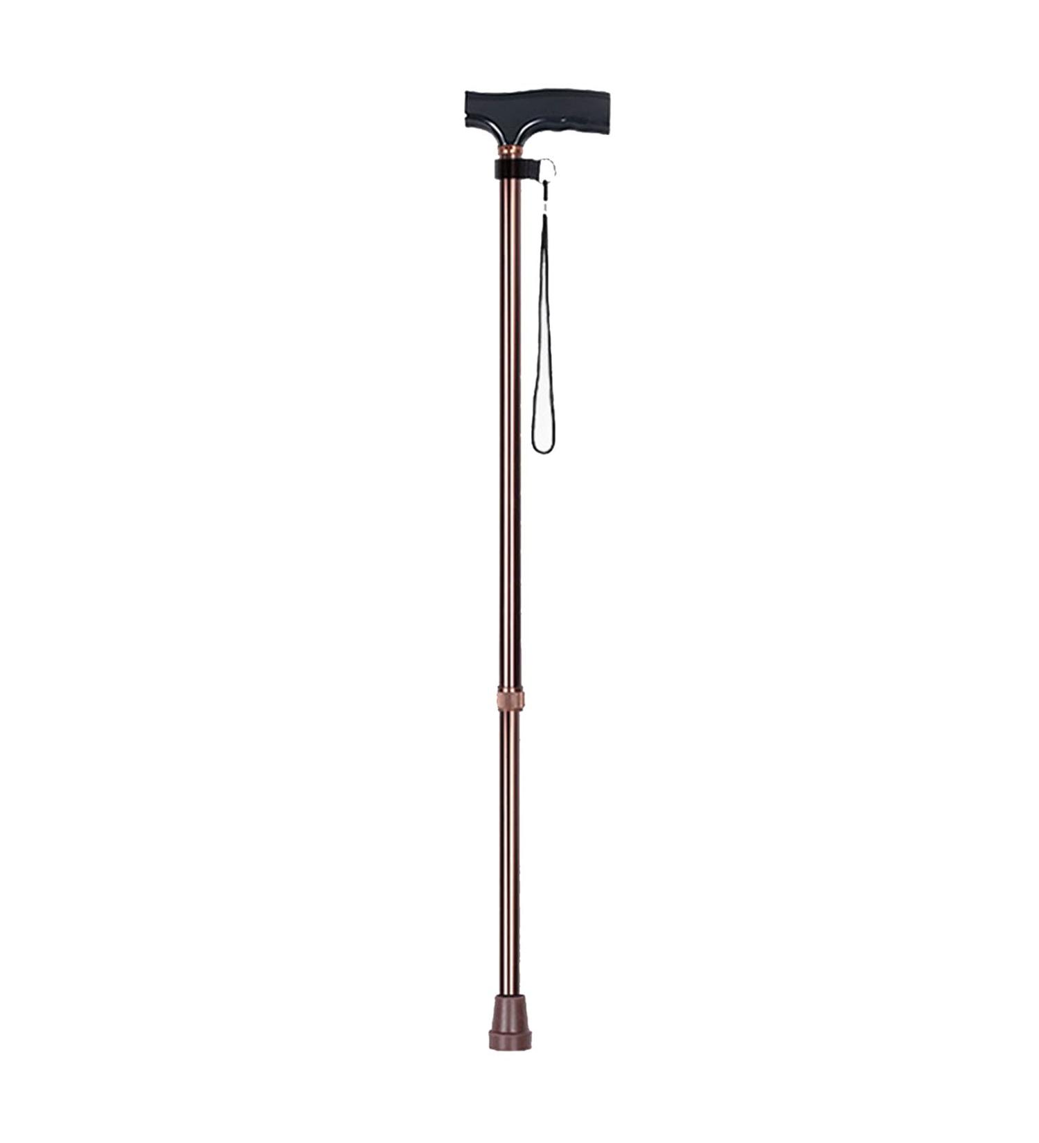 GagalU Button Adjustable Crutches Ergonomic Handles Lightweight Hand-Held Walking Aids for The Elderly Portable Medical Crutches with Adjustable D - Buy Online on GoSupps.com