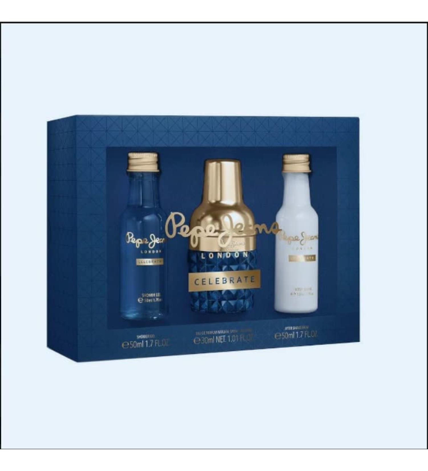 Celebrate for Him 3pc Set - EDP 30ml + Body Lotion 50ml + Shower Gel 50ml