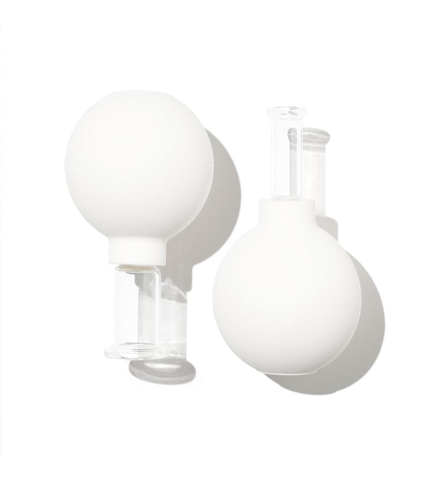 CHADO Face Cupping Set for Radiant Skin | Boost Collagen & Improve Complexion | Manual Facelift & Skin Firming