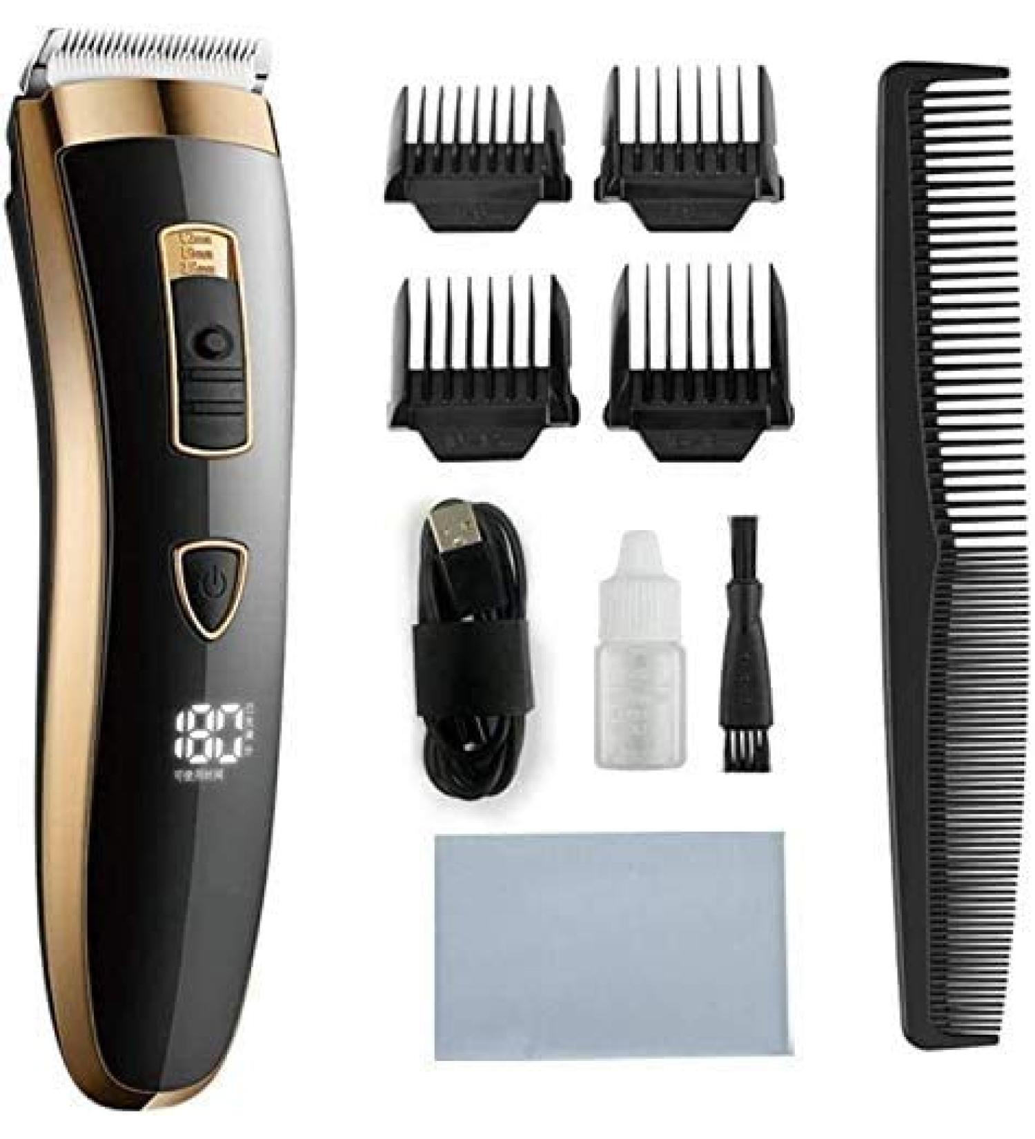 Professional Cordless Hair Clippers - Easy Hair Clipper for Home Haircuts & Adult Shaving | Portable Electric Hair Clipper - Buy Online on GoSupps.com