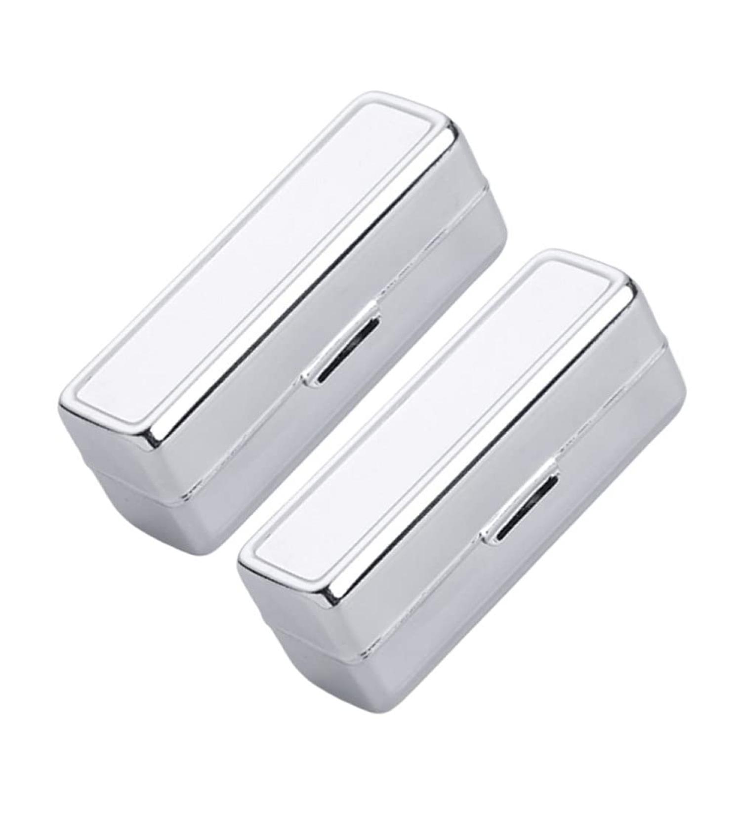 Minkissy 2pcs Lipstick Case with Mirror - Portable Metal Lipstick Holder & Cosmetic Organizer for Women - International Shipping Available - Buy Online on GoSupps.com