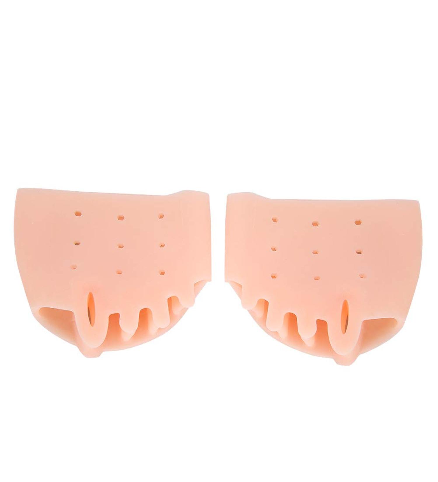 Silicone Bunion Corrector Toe Guard for Pain Relief - Skin Color (1 Pair) - Buy Online on GoSupps.com