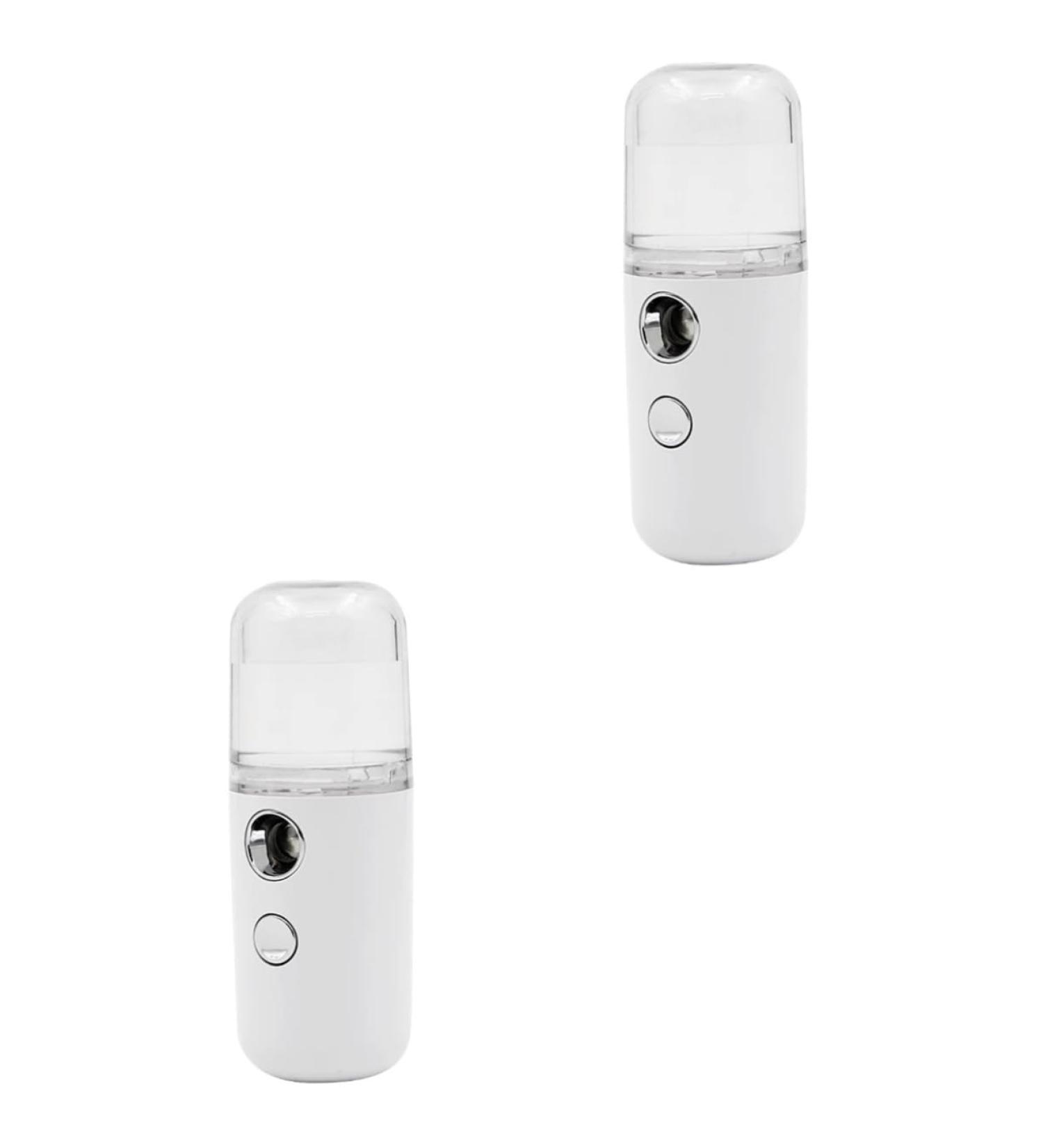 Beavorty 2pi ces Mini Humidificateur Portable Spray Hydratant Nano Brume Pour Peau Dispositif De R hydratation Pratique Et l gant 10cmX4cmx2pcs Blancx2pcs - Buy Online on GoSupps.com