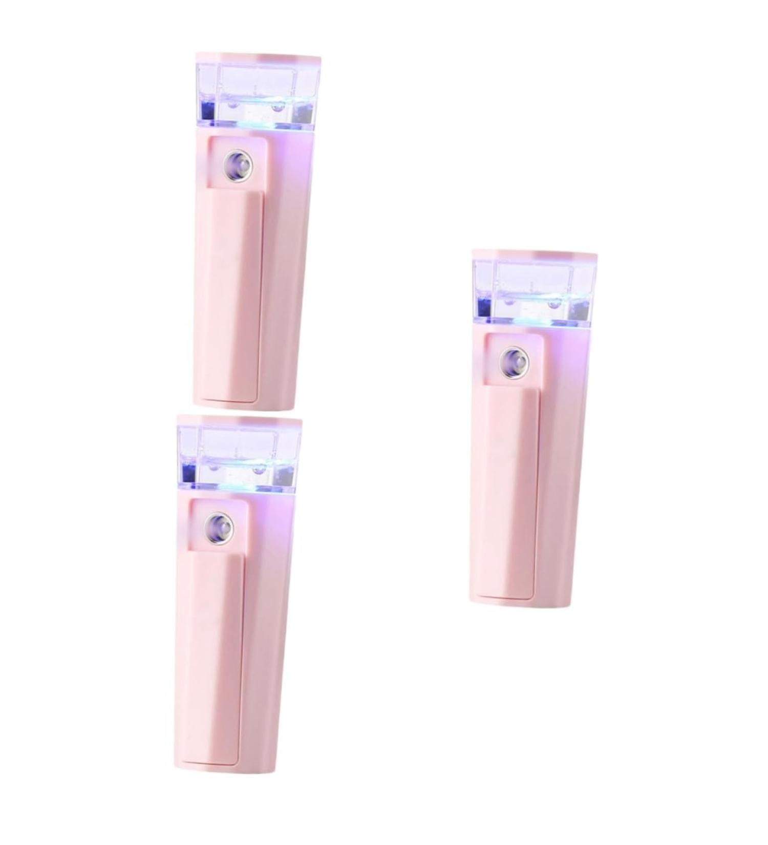 Healeved 3 Pcs Facial Spa Steamer Small Humidifiers Mini Face Pore Cleaner Steamer Cool Facial Steamer - Buy Online on GoSupps.com