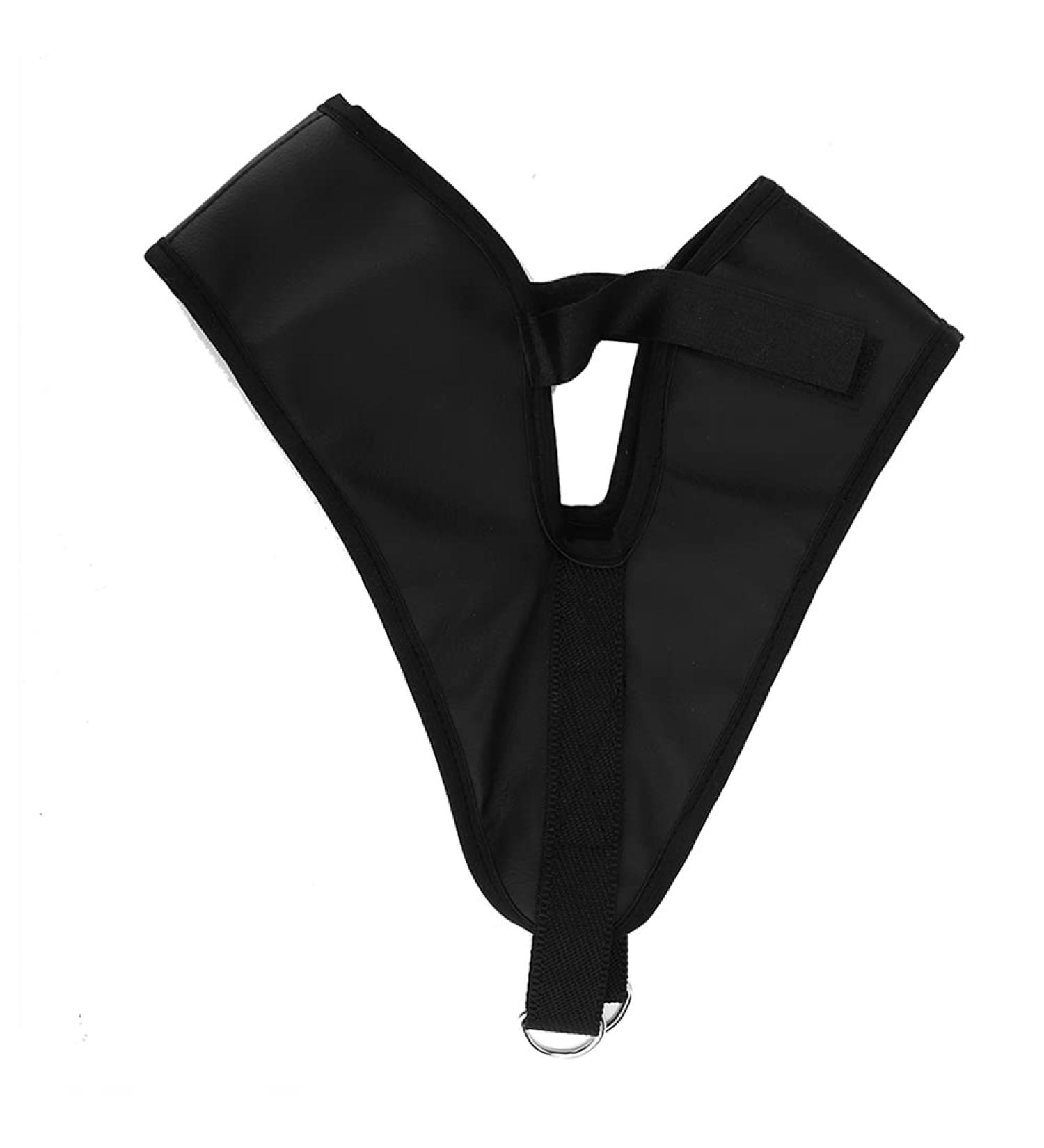 Cervical Traction Belt for Neck Care | Posture Correction Stretching Tool | Black M - International Shipping Available - Buy Online on GoSupps.com