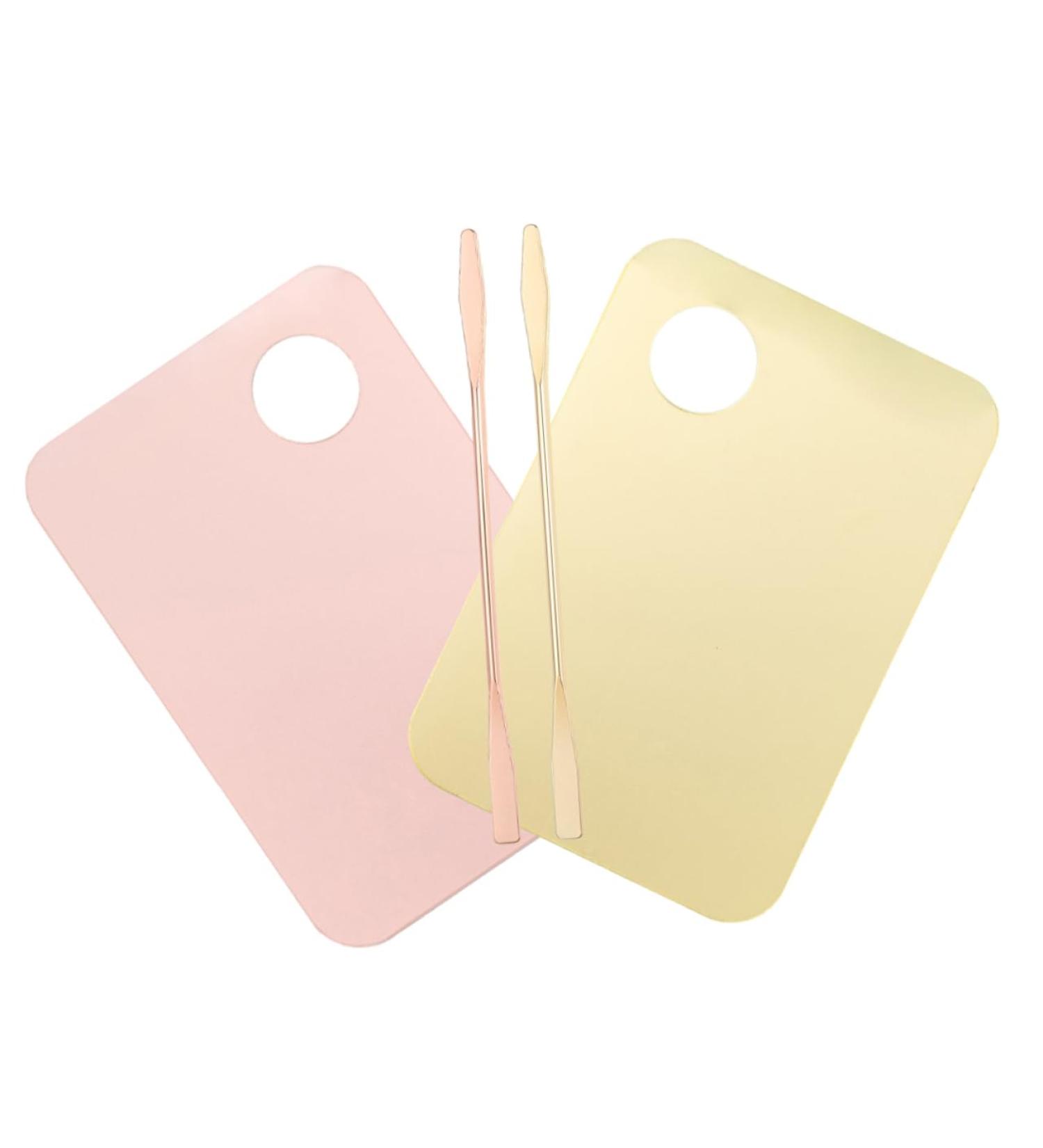  Ipetboom Ipetboom Cosmetic Palette Kit with Mixing Tray and Acrylic Plate for Foundation Eyeshadow and Nail Art - Buy Online on GoSupps.com