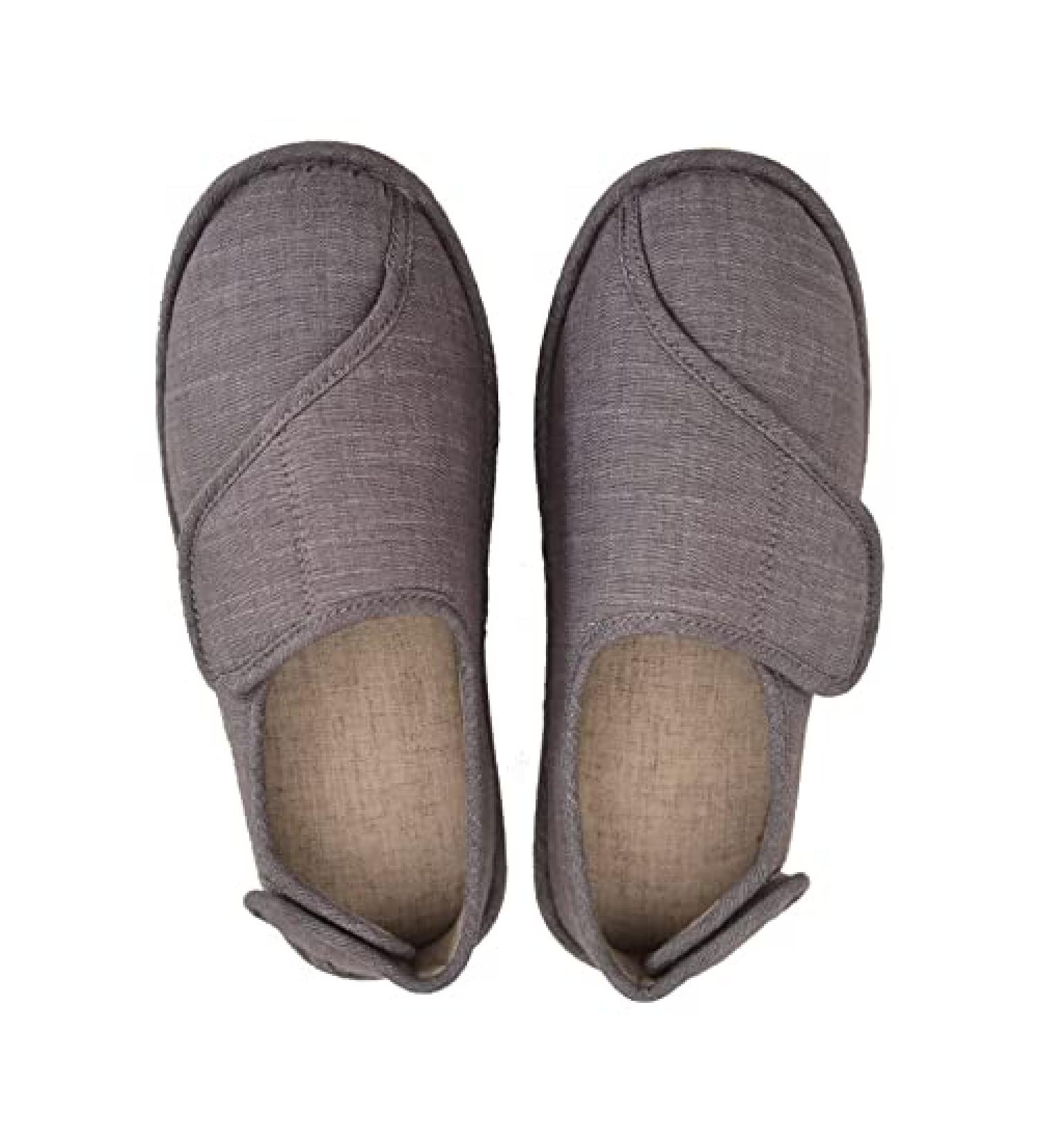 Gycdwjh Women's Diabetic Non-Slip Adjustable Walking Shoes - Grey XL (42to43) - Buy Online on GoSupps.com