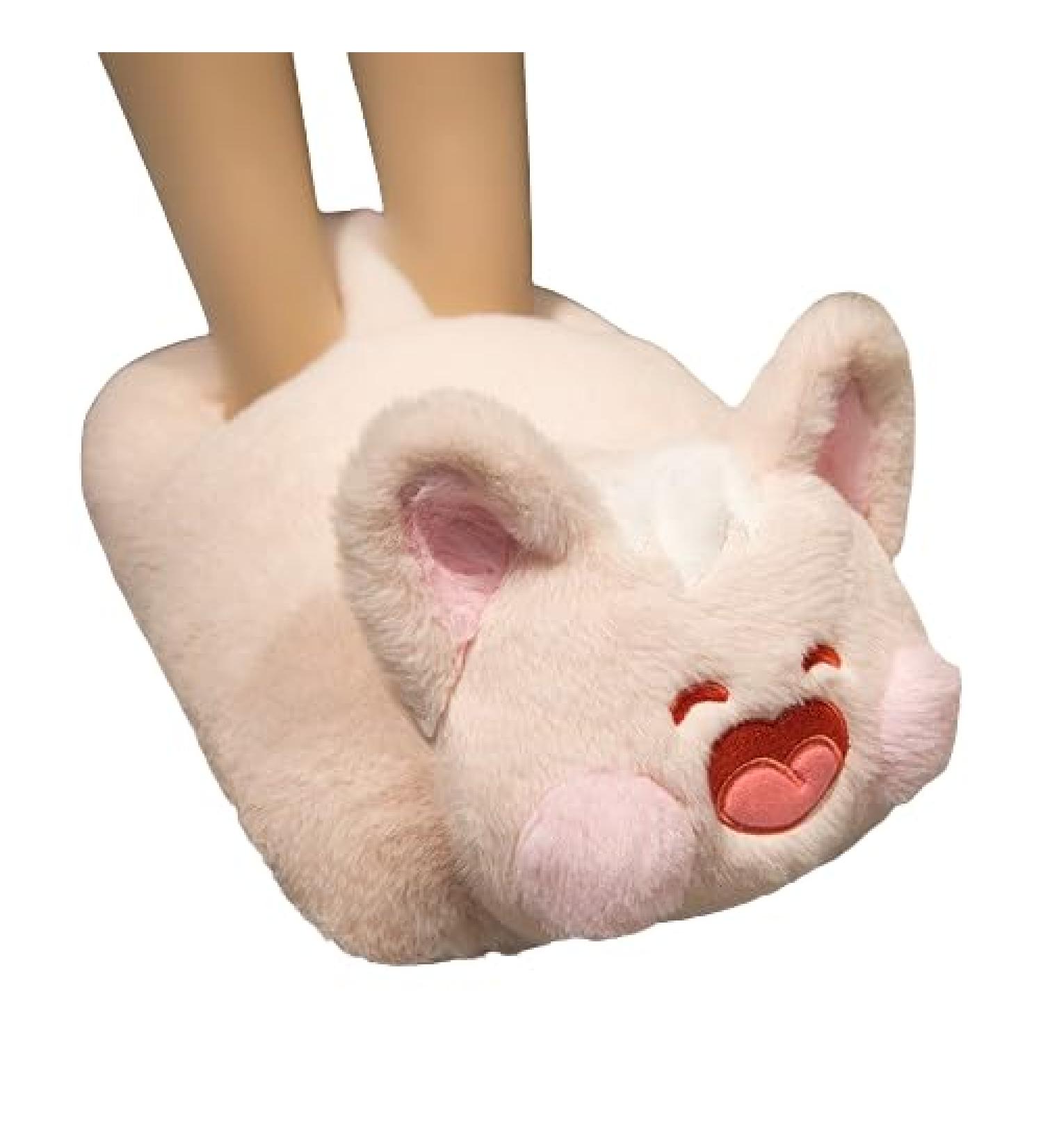 NEZIH Foot Warmer Pad - Soft Anti-Slip Heating Pad for Men & Women - Ideal for Office Home & Under Desk - Pink - Buy Online on GoSupps.com
