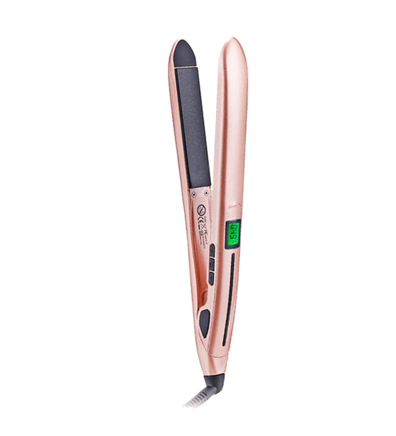 2-in-1 Hair Straightener & Curler - Professional Flat Iron with PTC Heat | US Plug Worldwide Shipping - Buy Online on GoSupps.com