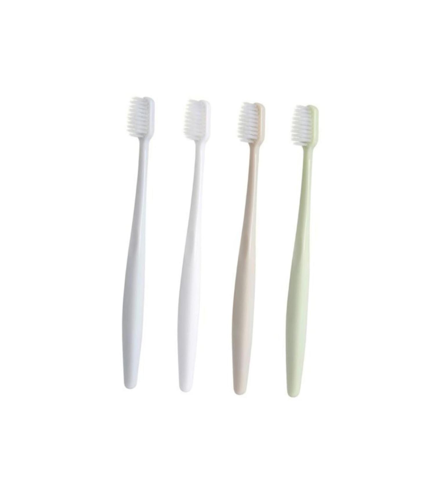 Buy Gleavi 4-Piece Eco-Friendly Toothbrush Set | Soft Bristle & Medium Sensitive | Natural Household Dental Care - Ships Worldwide - Buy Online on GoSupps.com