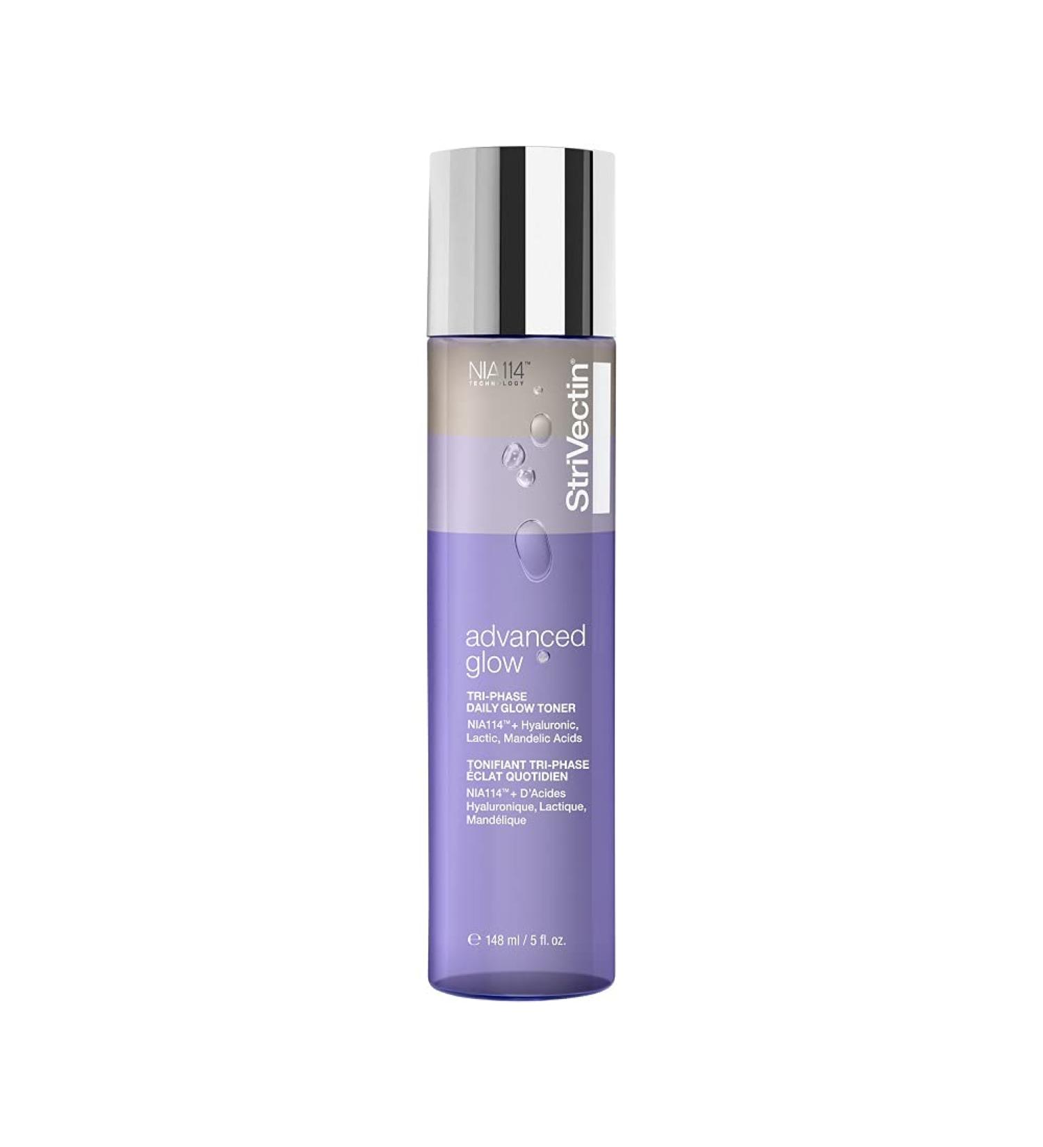 StriVectin Tri-Phase Glow Toner with Hyaluronic, Lactic & Mandelic Acid 5 fl oz - Buy Online on GoSupps.com